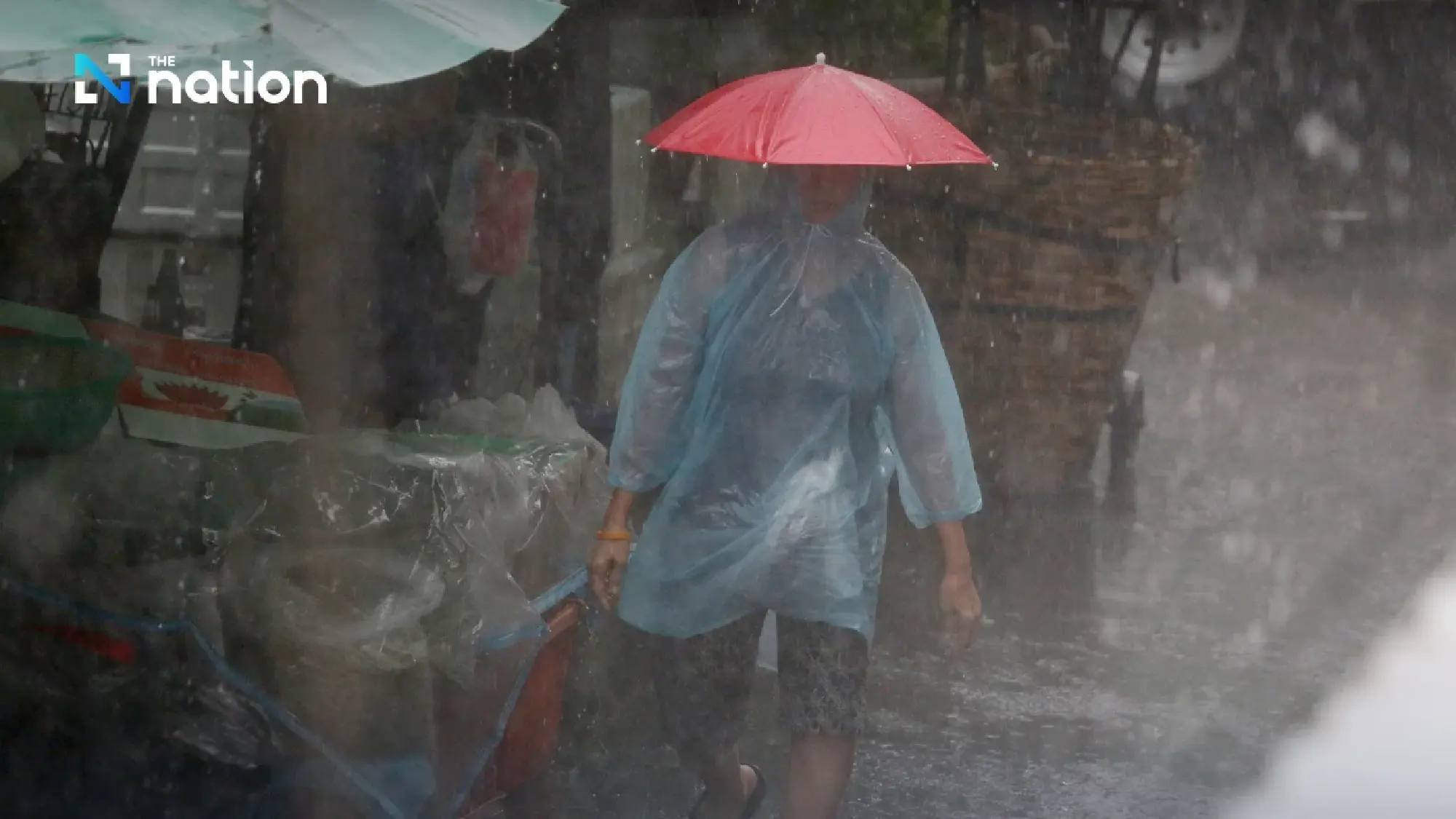 Heavy rain hits Northeast as Bangkok stays hot with scattered storms