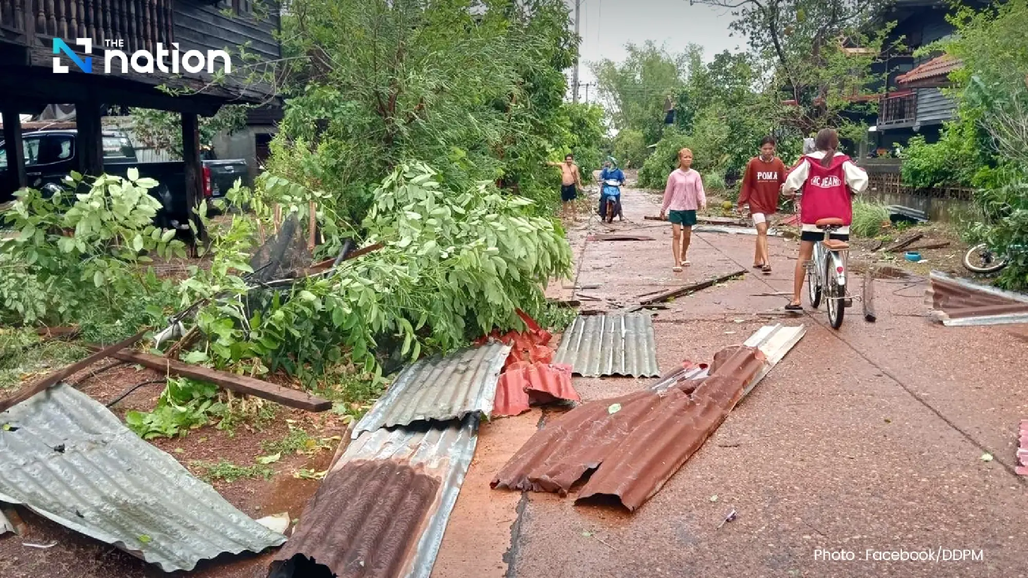 Summer storms hit seven provinces, damage 268 homes