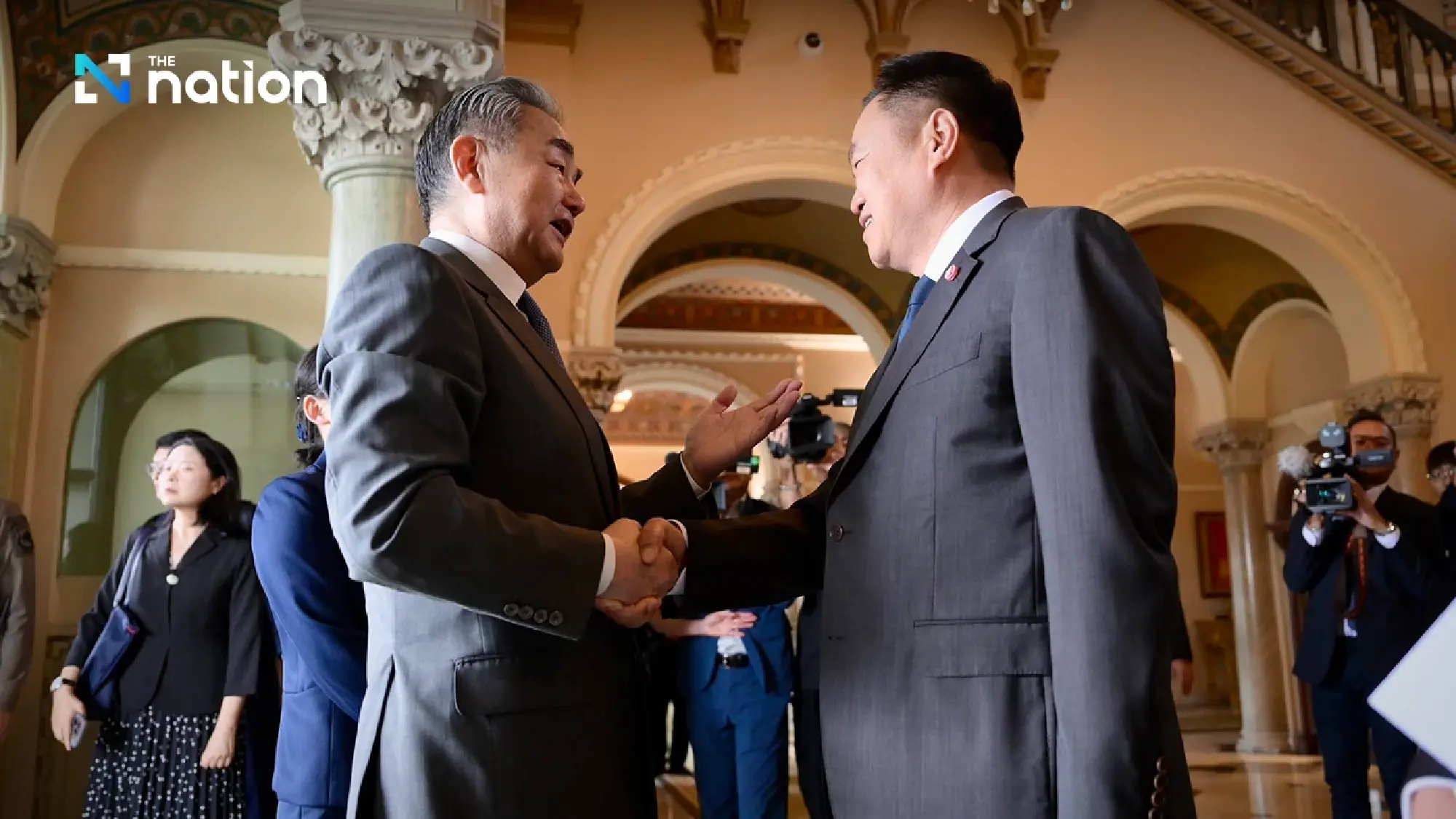 PM Anutin welcomes Wang Yi for Thai-China strategic partnership talks