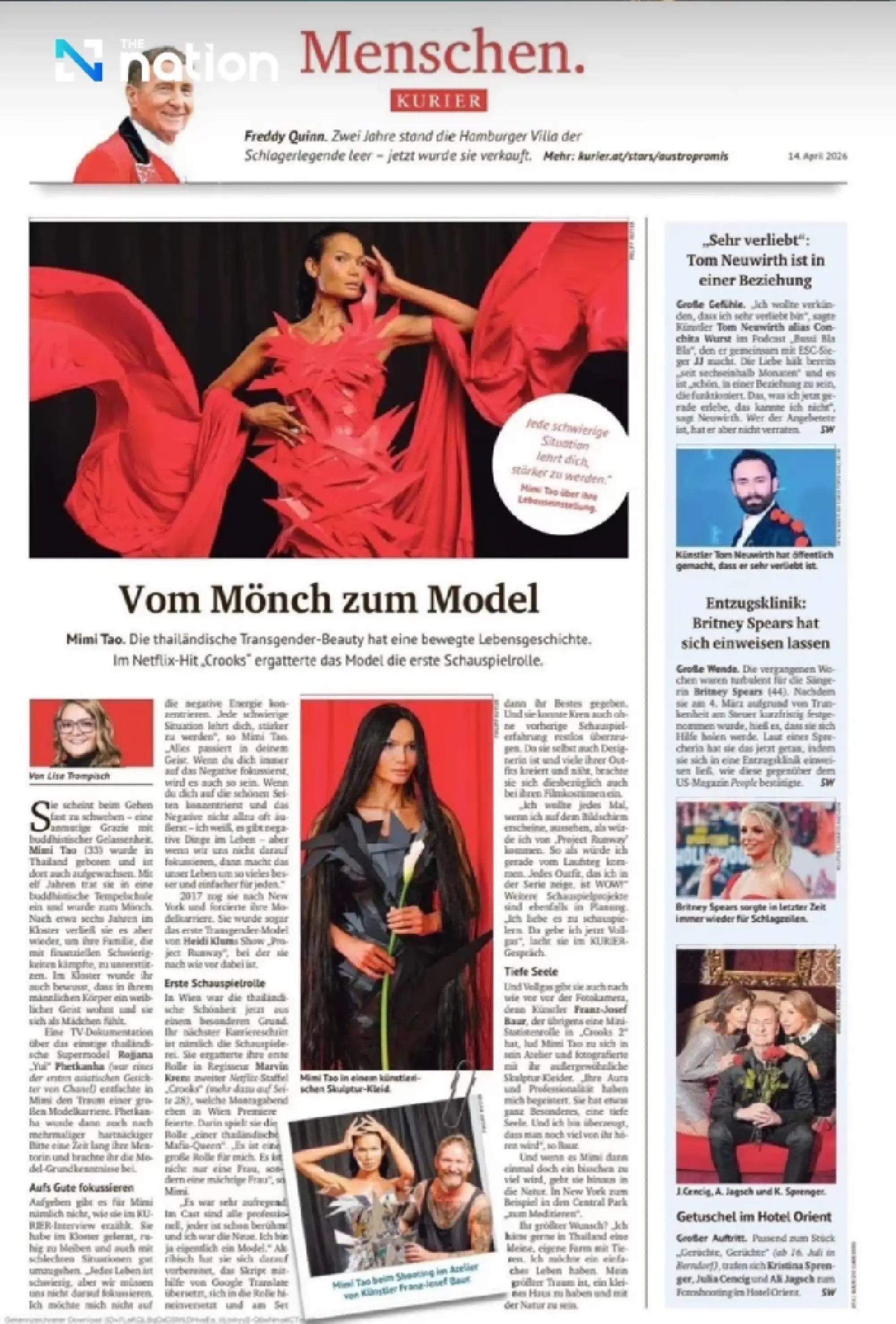 From novice monk to Netflix lead: Thai trans model Mimi Tao stars in German series Crooks