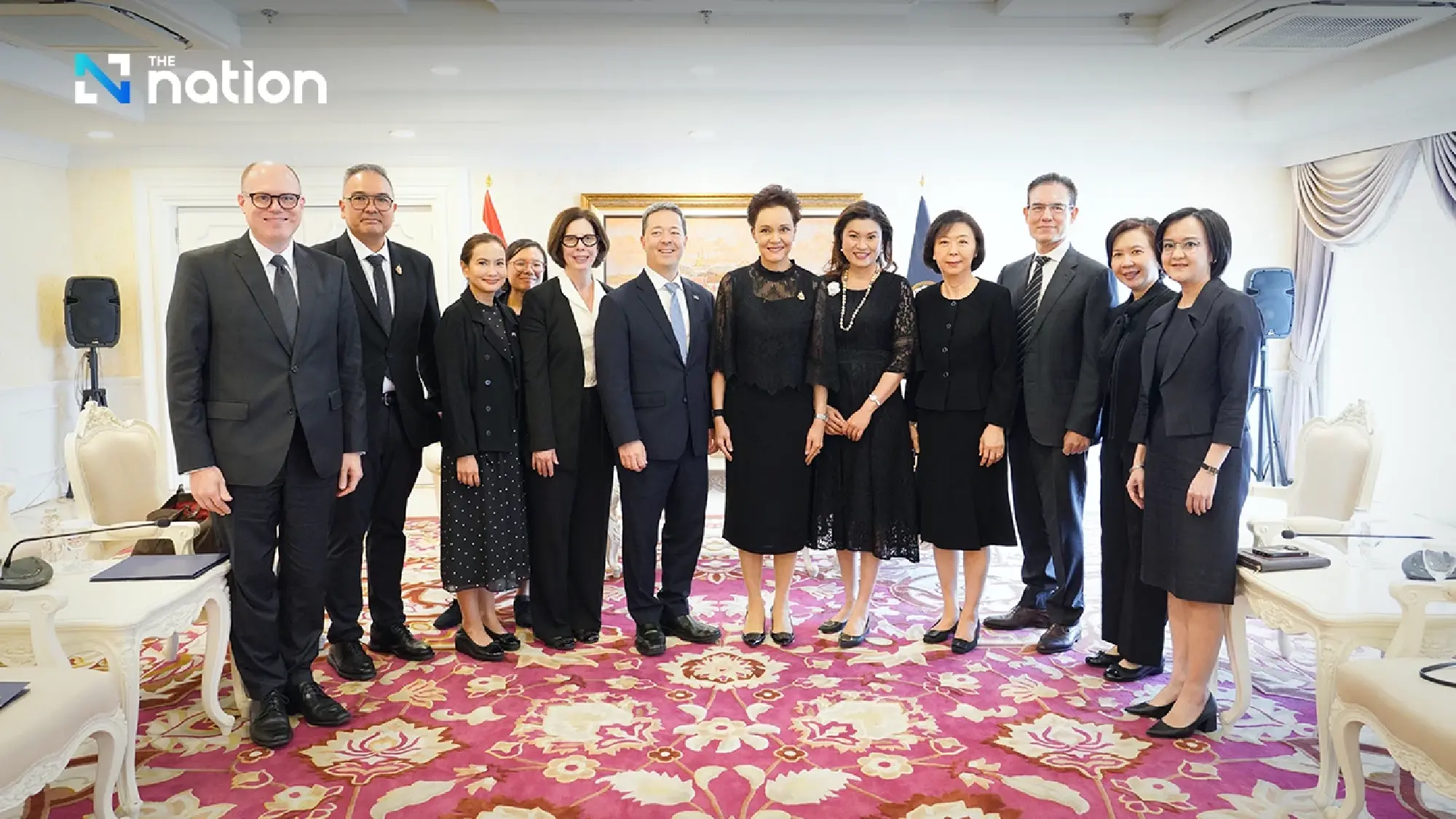 Suphajee pushes Thai-US trade deal in talks with envoy