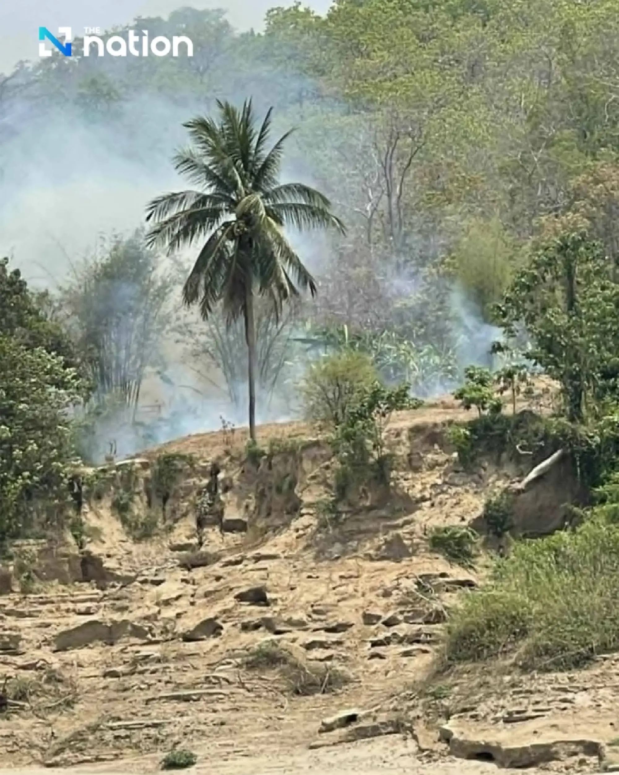Myanmar air strike near border leaves bomb on Thai soil in Mae Hong Son, residents evacuated