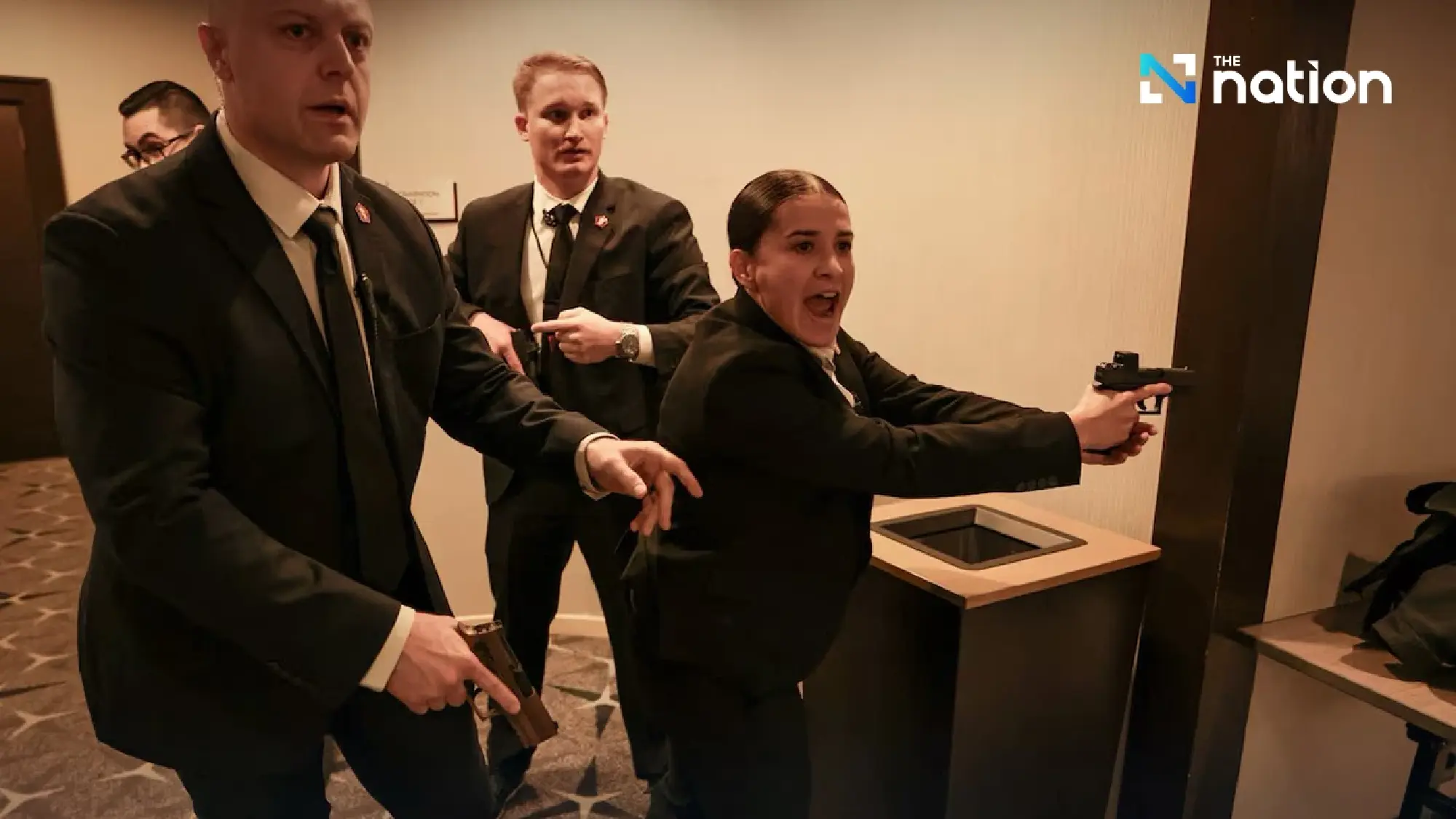 Trump safe after White House correspondents’ dinner scare