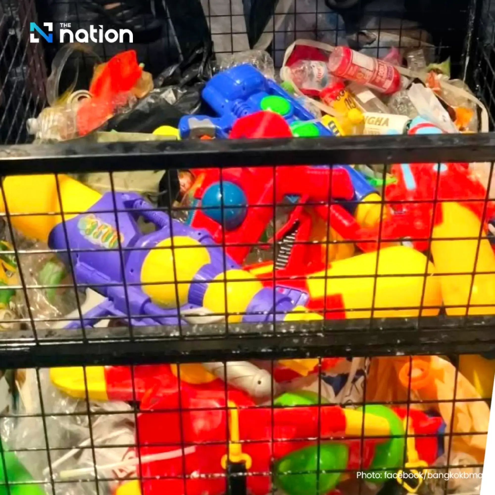 Bangkok extends Songkran water gun recycling as crowds top 3 million