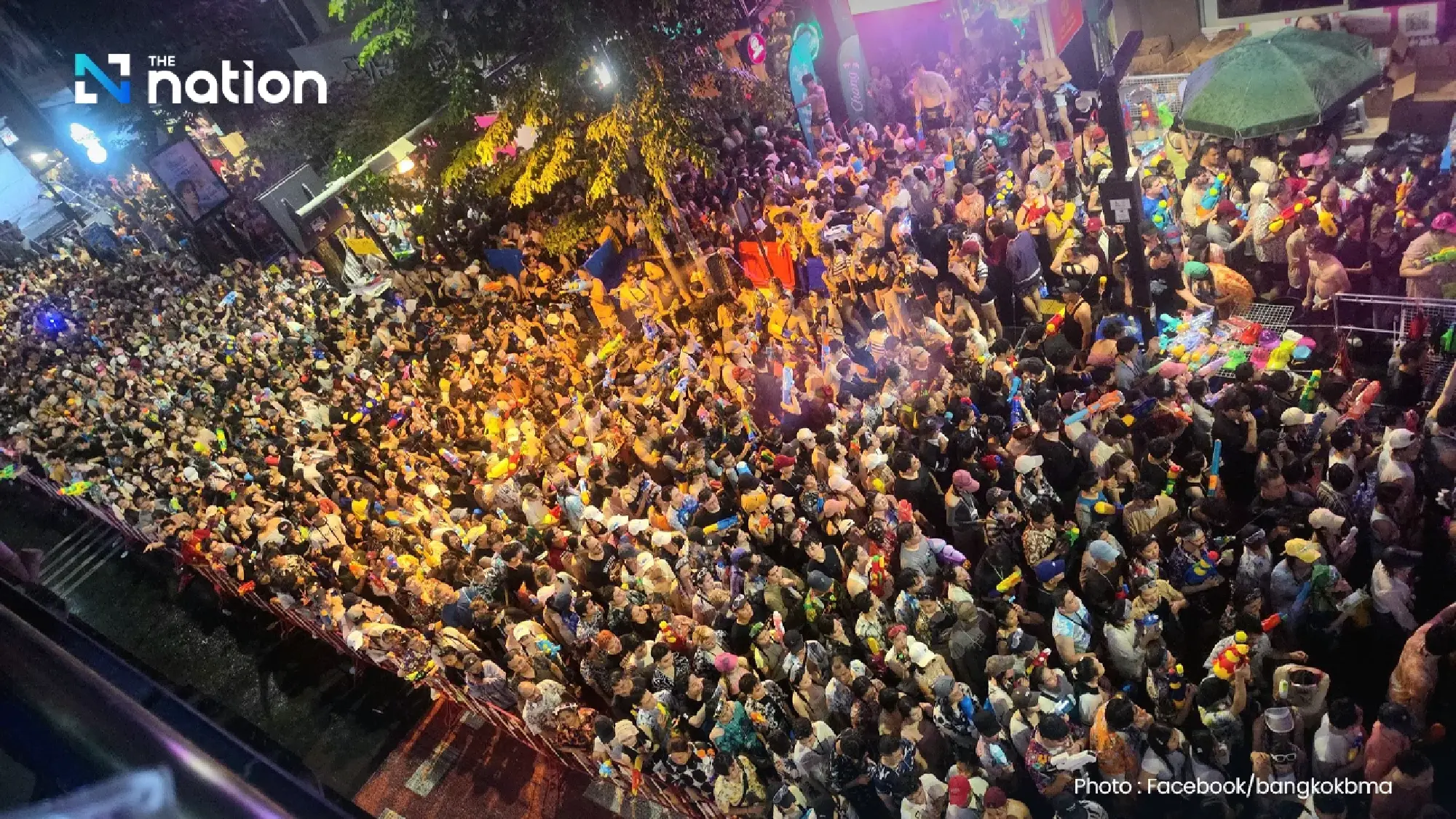 Bangkok extends Songkran water gun recycling as crowds top 3 million