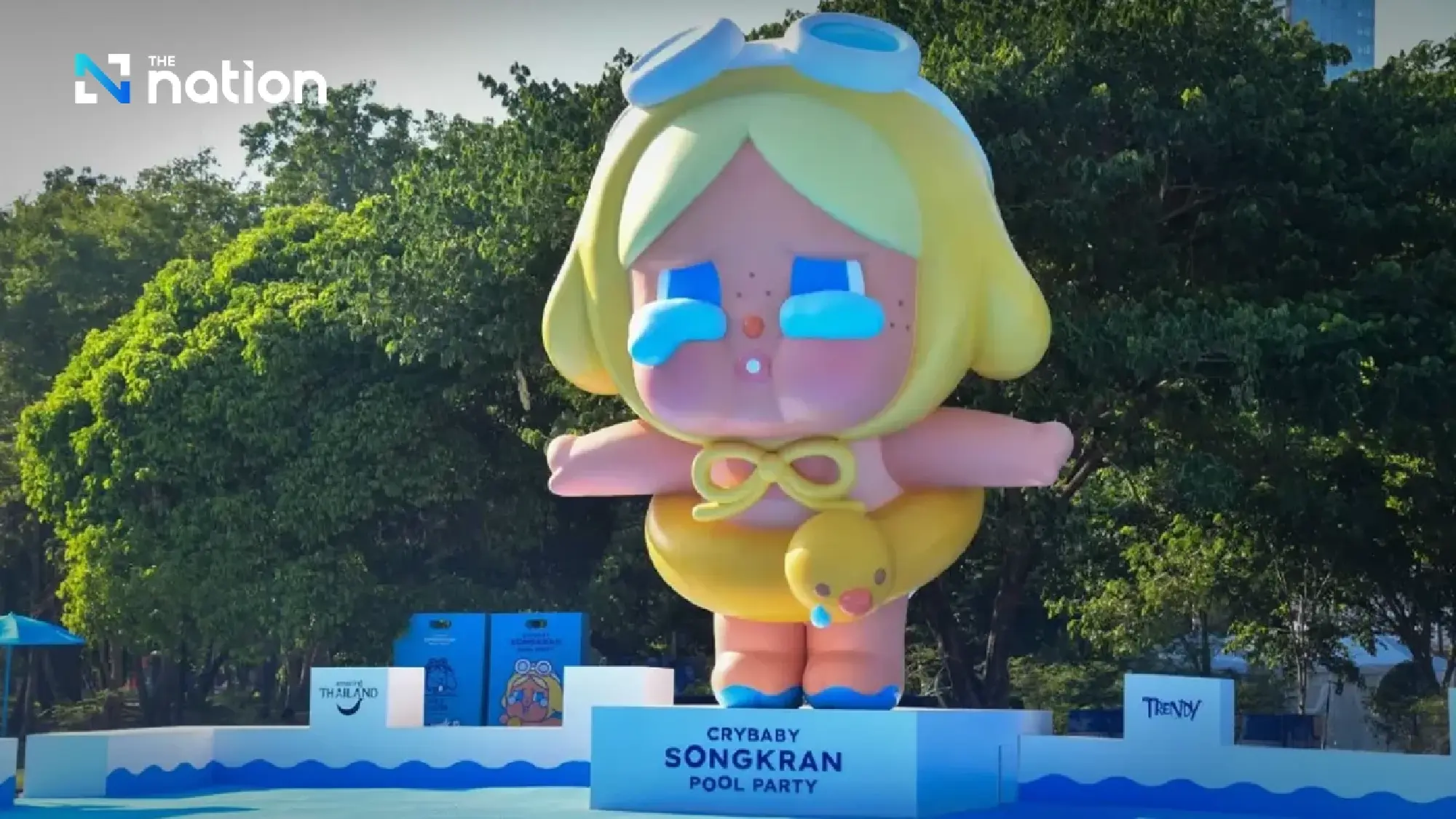 Bangkok makes Lumphini Park a major Songkran art destination