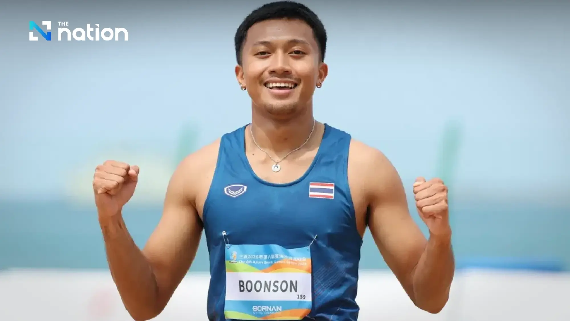 Thai sprinters strike double gold at Sanya Asian Beach Games