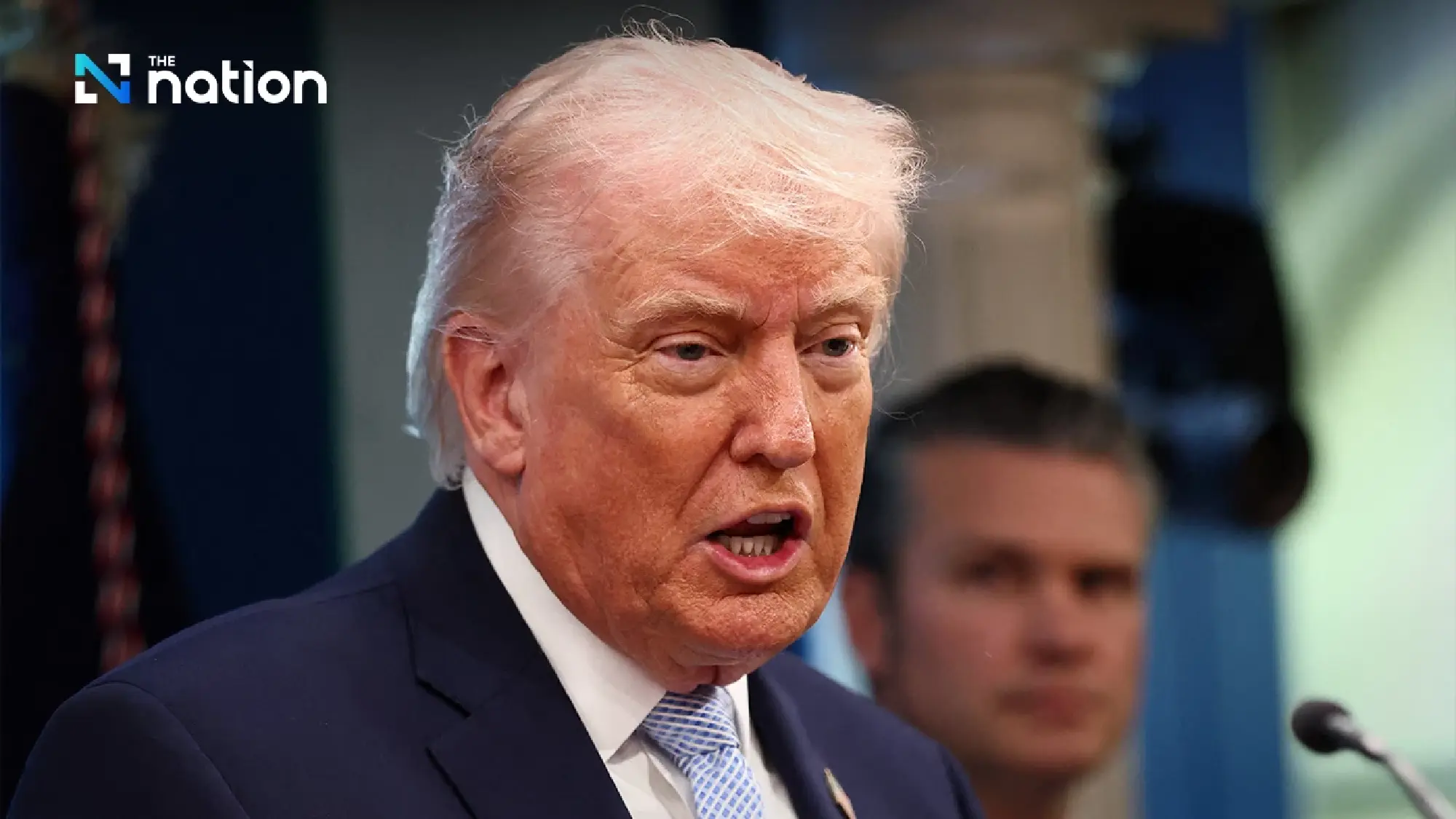 US President Donald Trump 