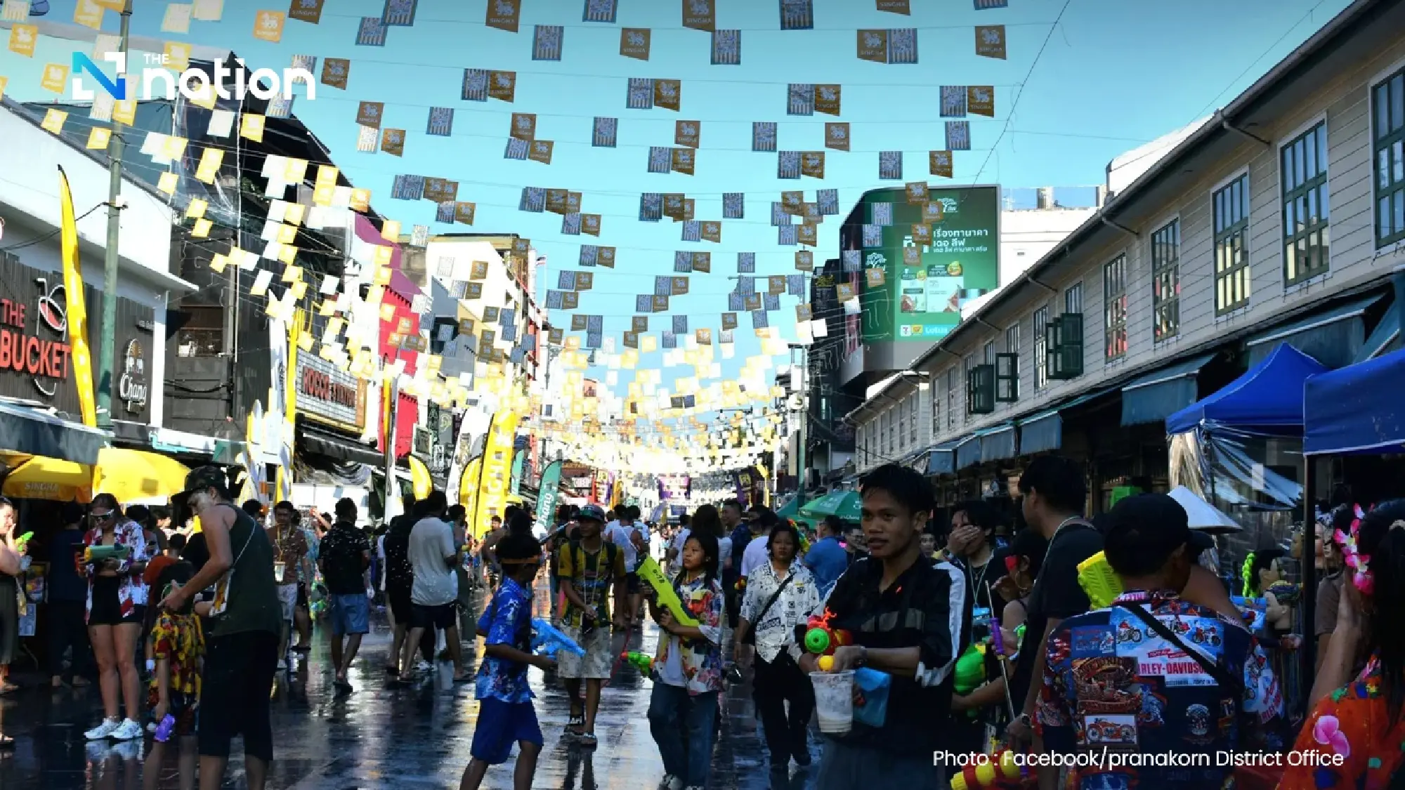 Khao San Road sets traffic closures for Songkran 2026
