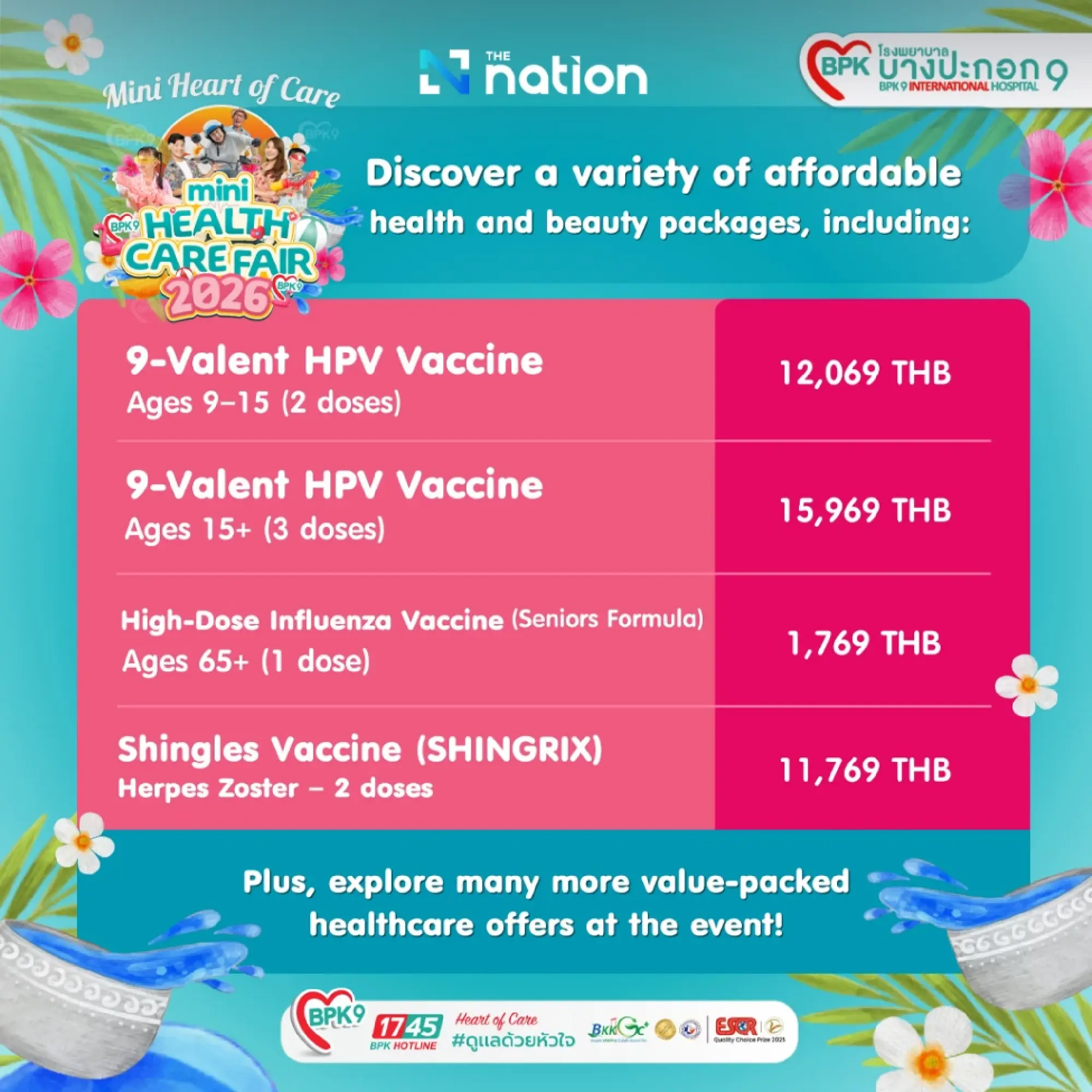 BPK9 International Hospital Hosts 'Mini Heart of Care' Health Fair to Champion Preventive Healthcare