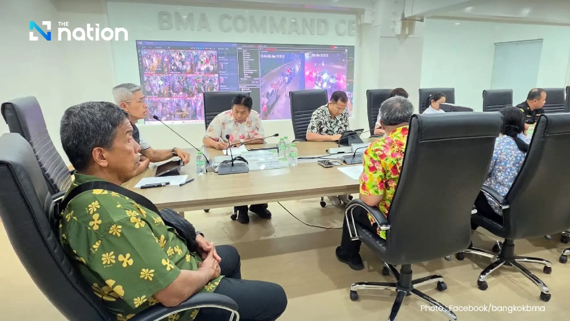 Songkran crowds swamp Silom as New Phran Nok grinds to a halt