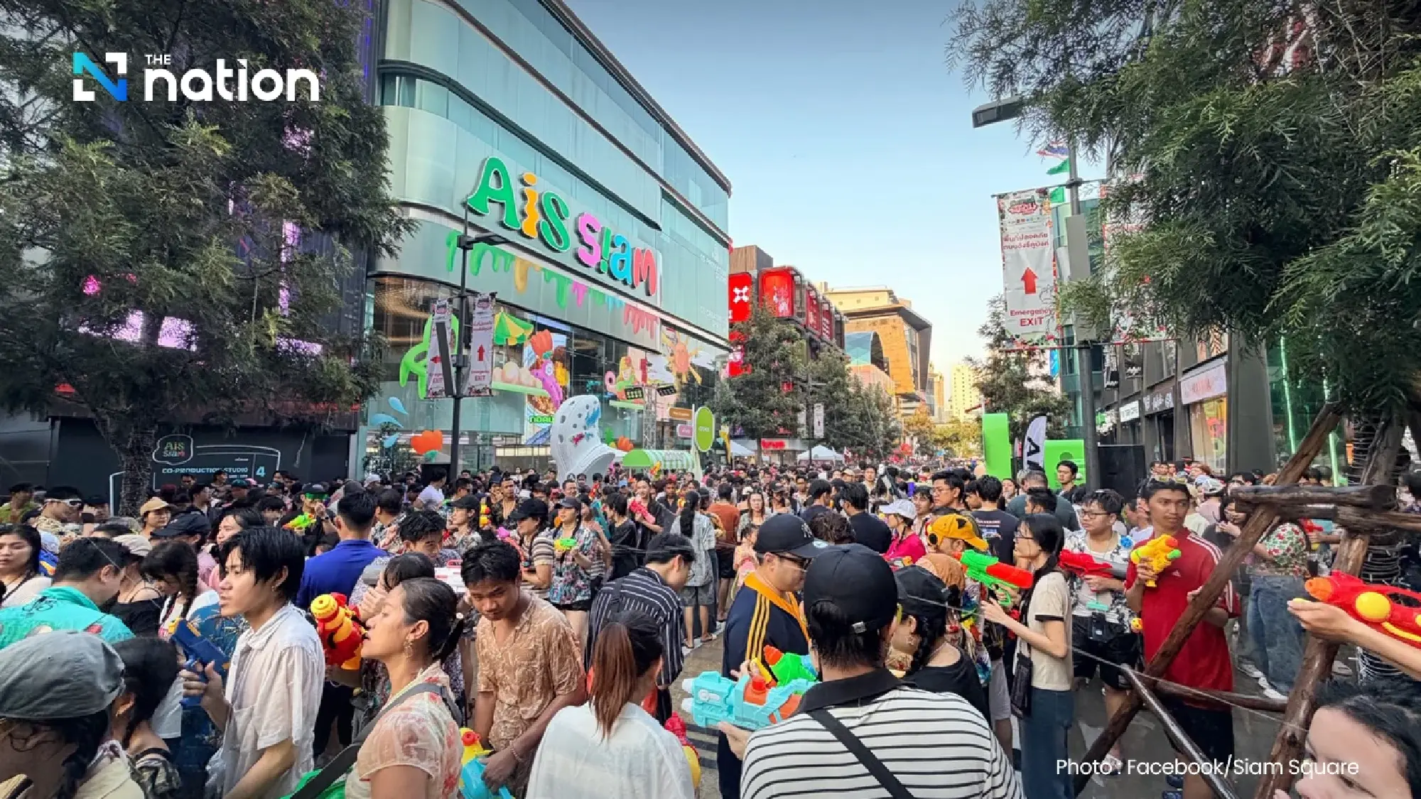 Bangkok Songkran crowds near 5 million, with Siam Square topping 1.5 million