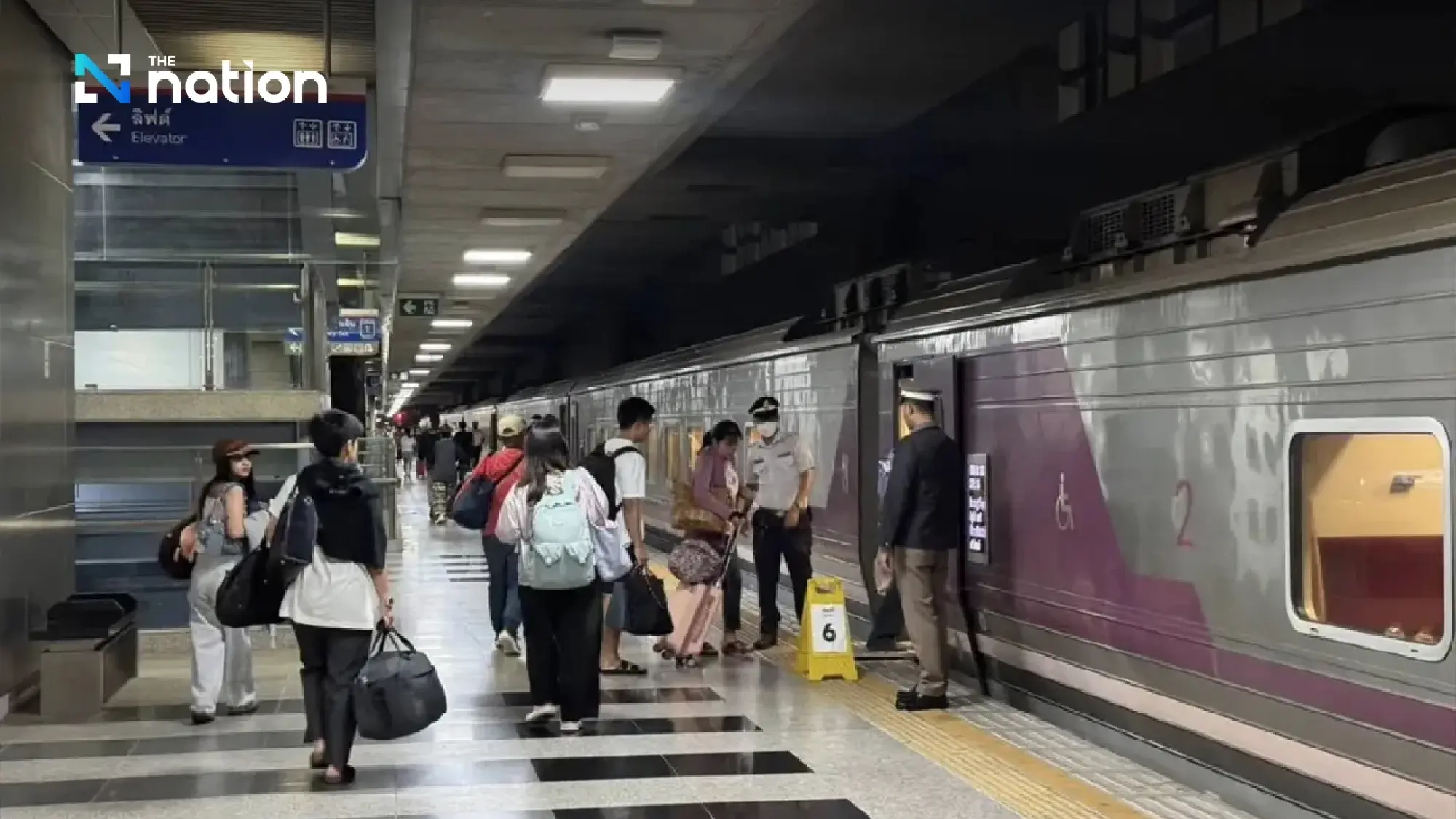 Bangkok rail ridership surges as Songkran crowds pack hotspots