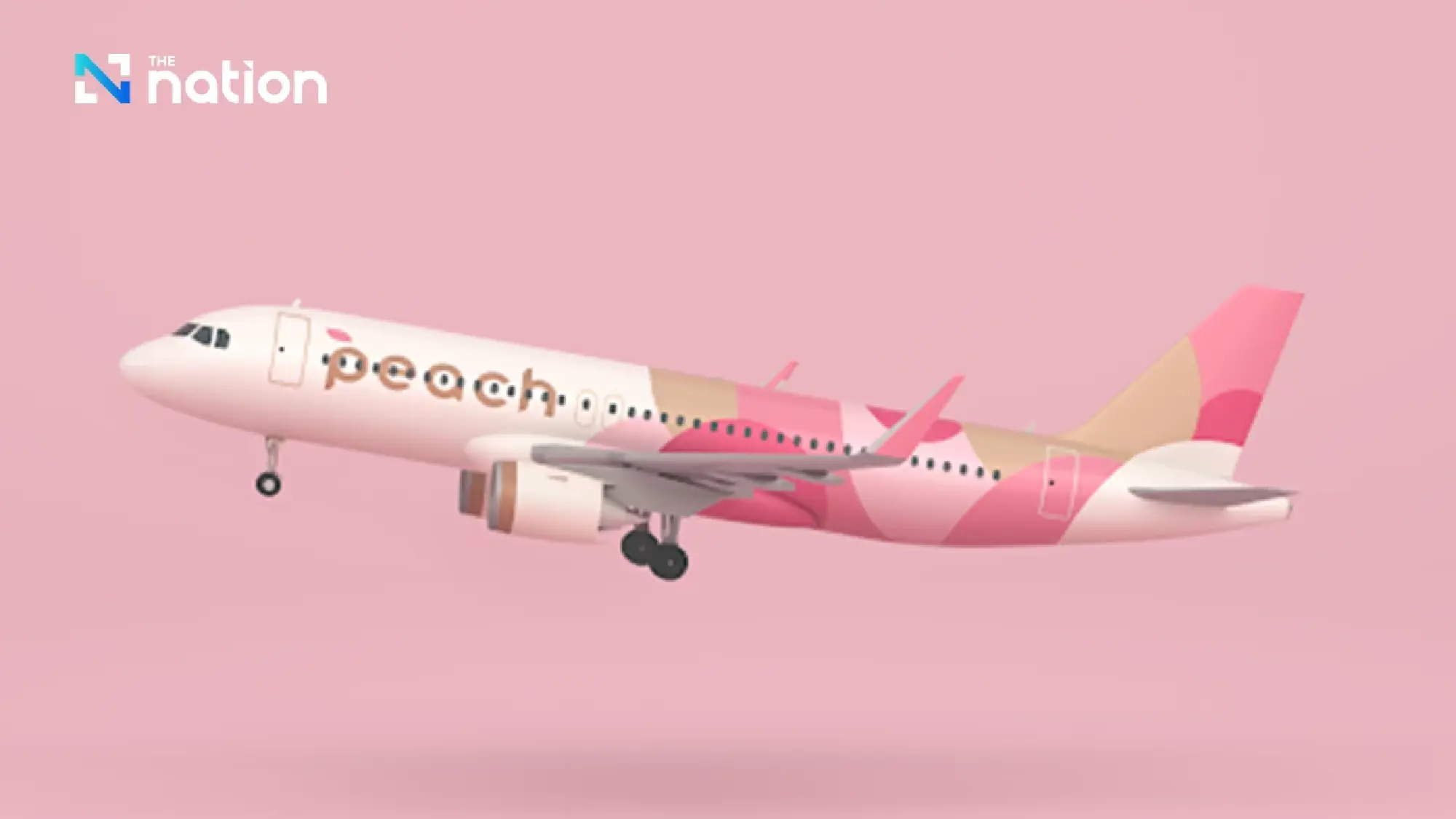 Peach debuts new logo and pink livery in 15th-anniversary refresh
