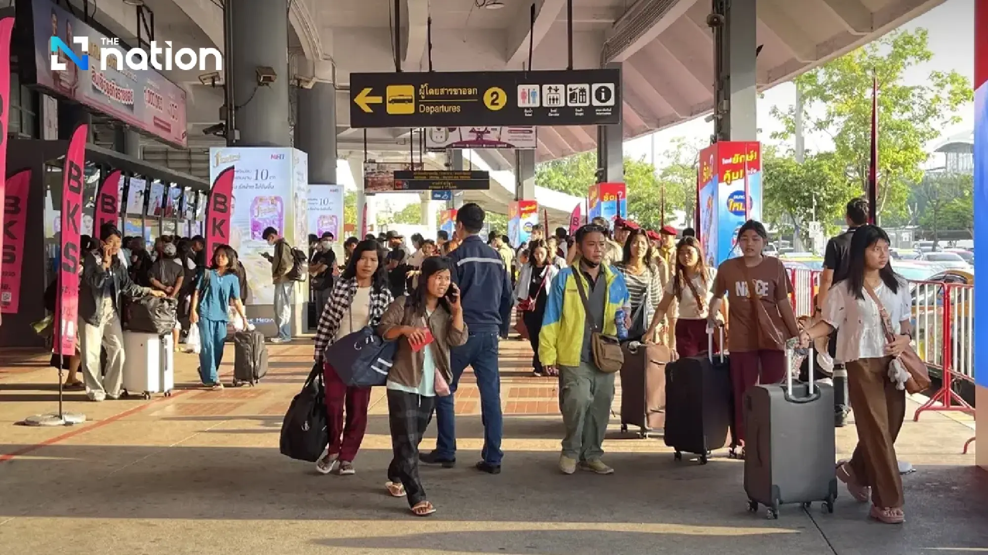 Thailand bus passengers projected to reach 180,000 before Songkran