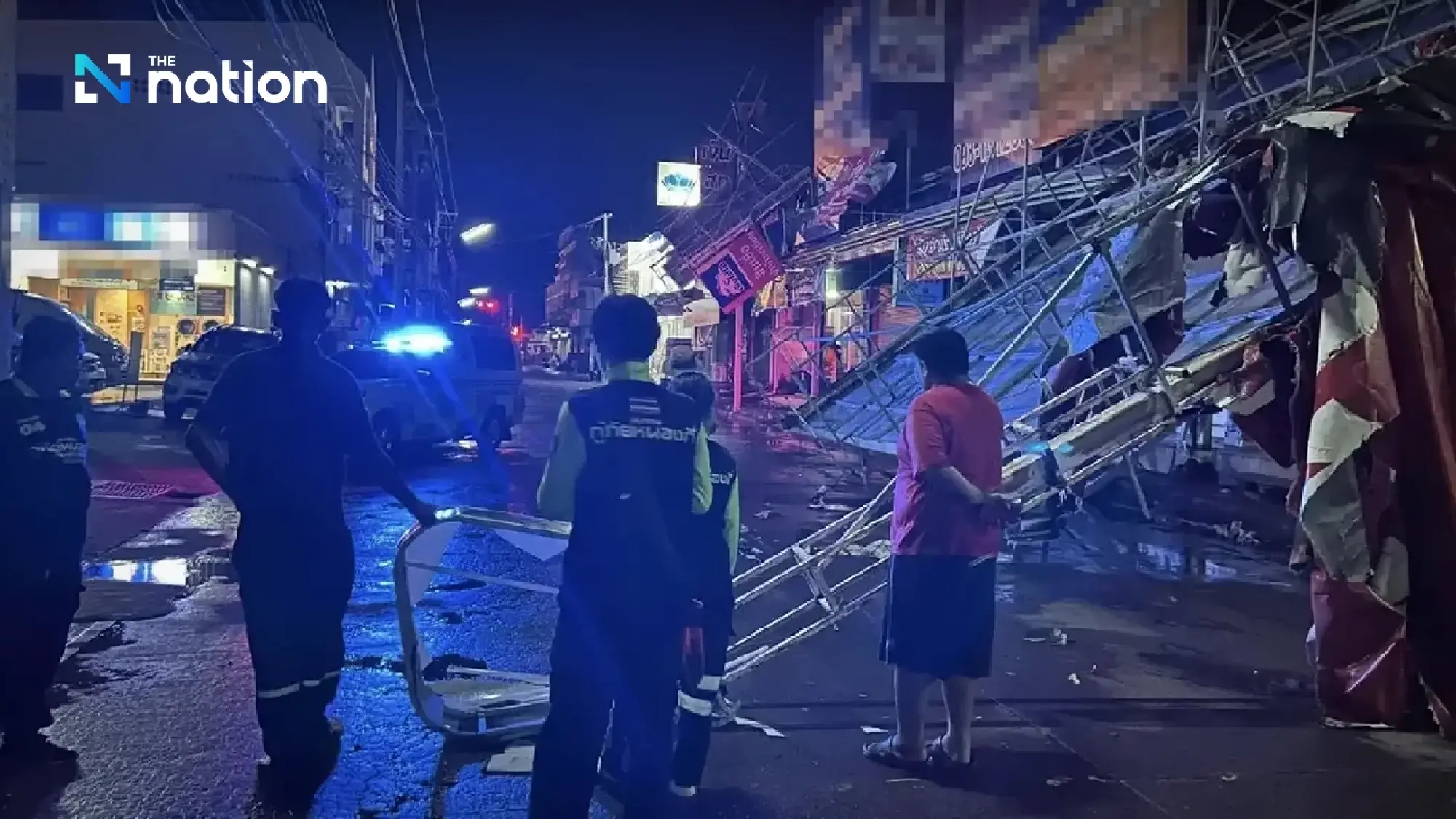 Storm chaos in Northeast – Surin blackout, Buriram roads blocked