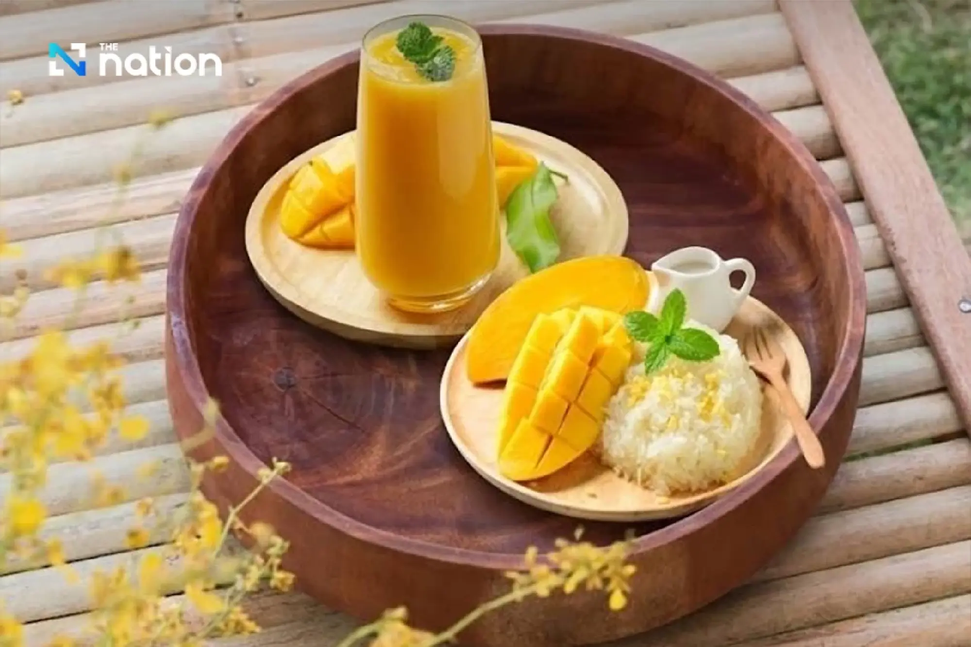 Khon Kaen GI mango takes the spotlight on Nadech-Yaya wedding menu