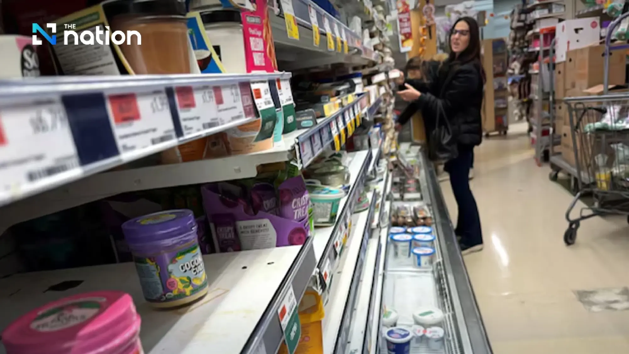 US revises fourth-quarter GDP down to 0.5% in third estimate