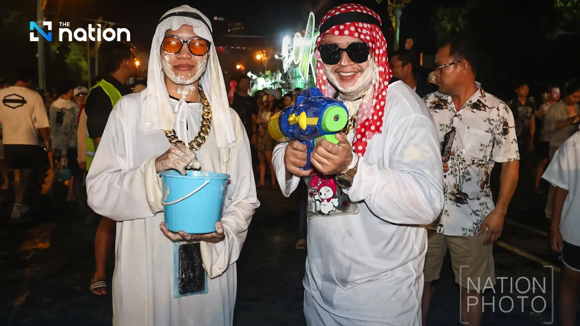 Khon Kaen’s Khao Niew Road Songkran draws huge crowds for human wave