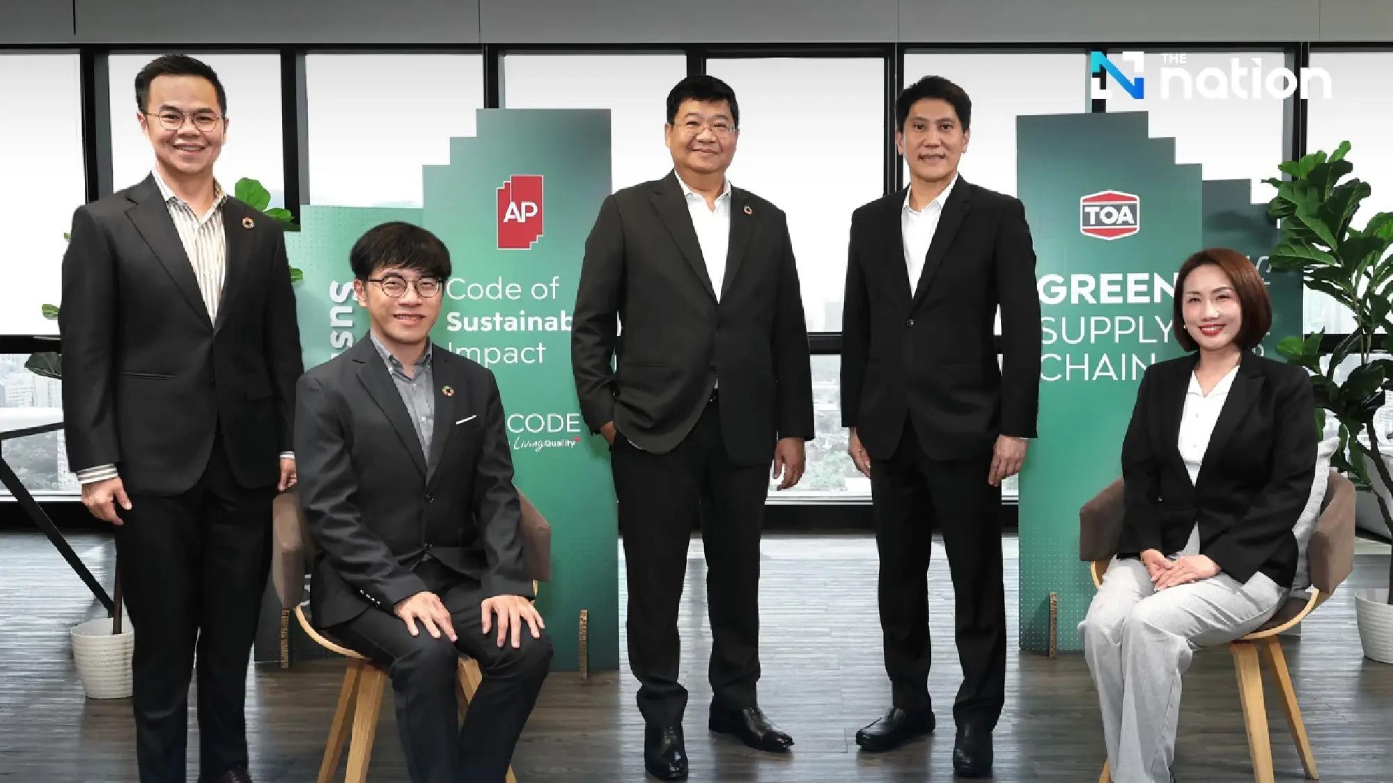 AP Thailand x TOA partner on a green supply chain for cleaner, higher-quality homes