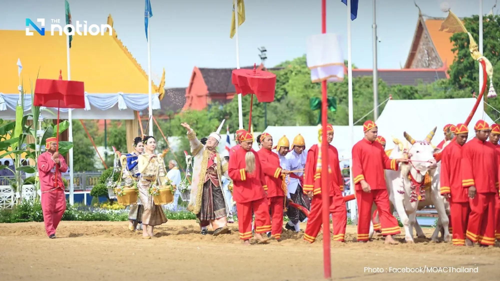 Royal Ploughing Ceremony predicts low water, stronger trade