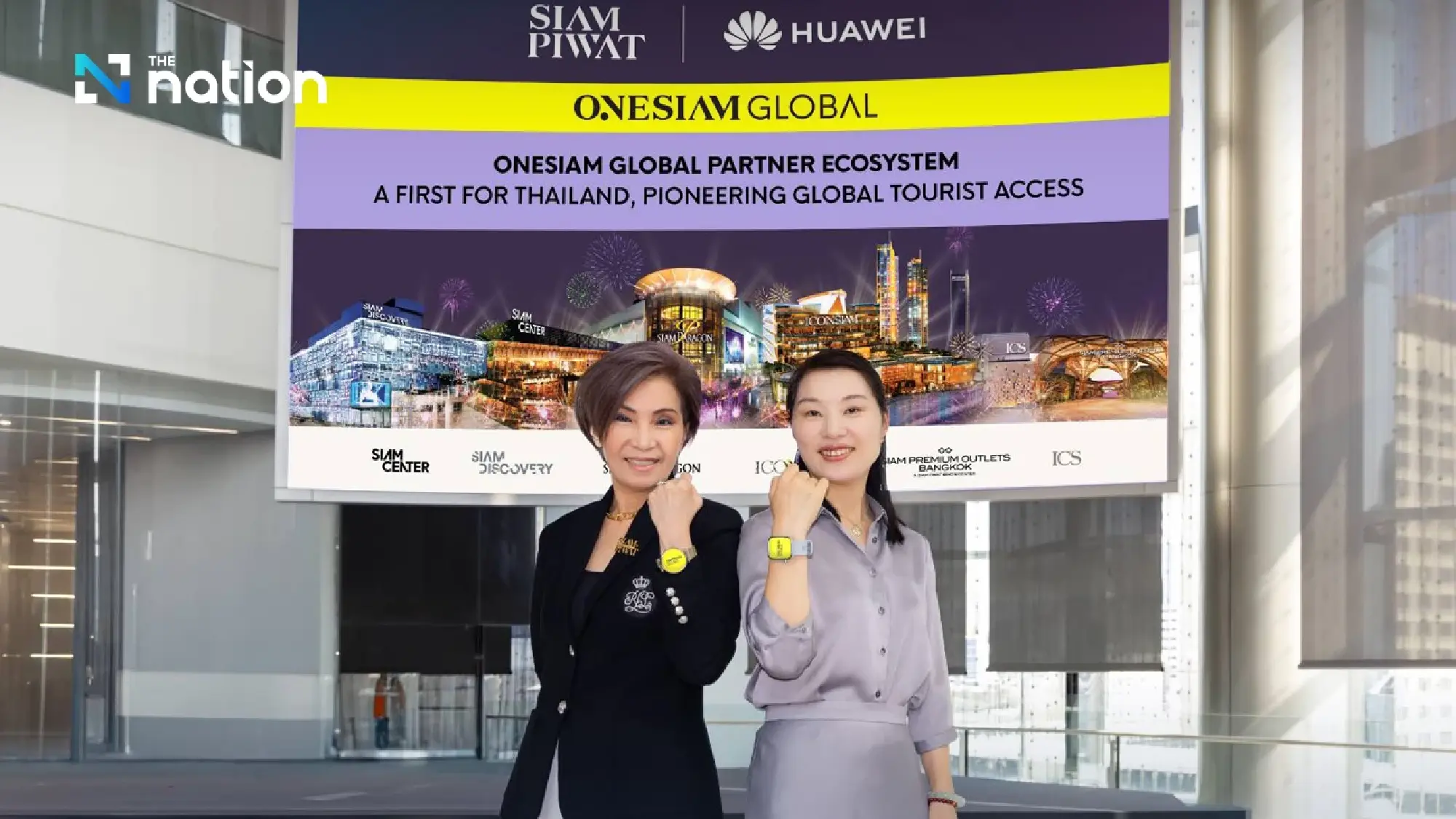 Siam Piwat and Huawei forge global partnership to advance travel tech and expand global tourist base, integrating first-of-its-kind wearable tech into their ecosystem