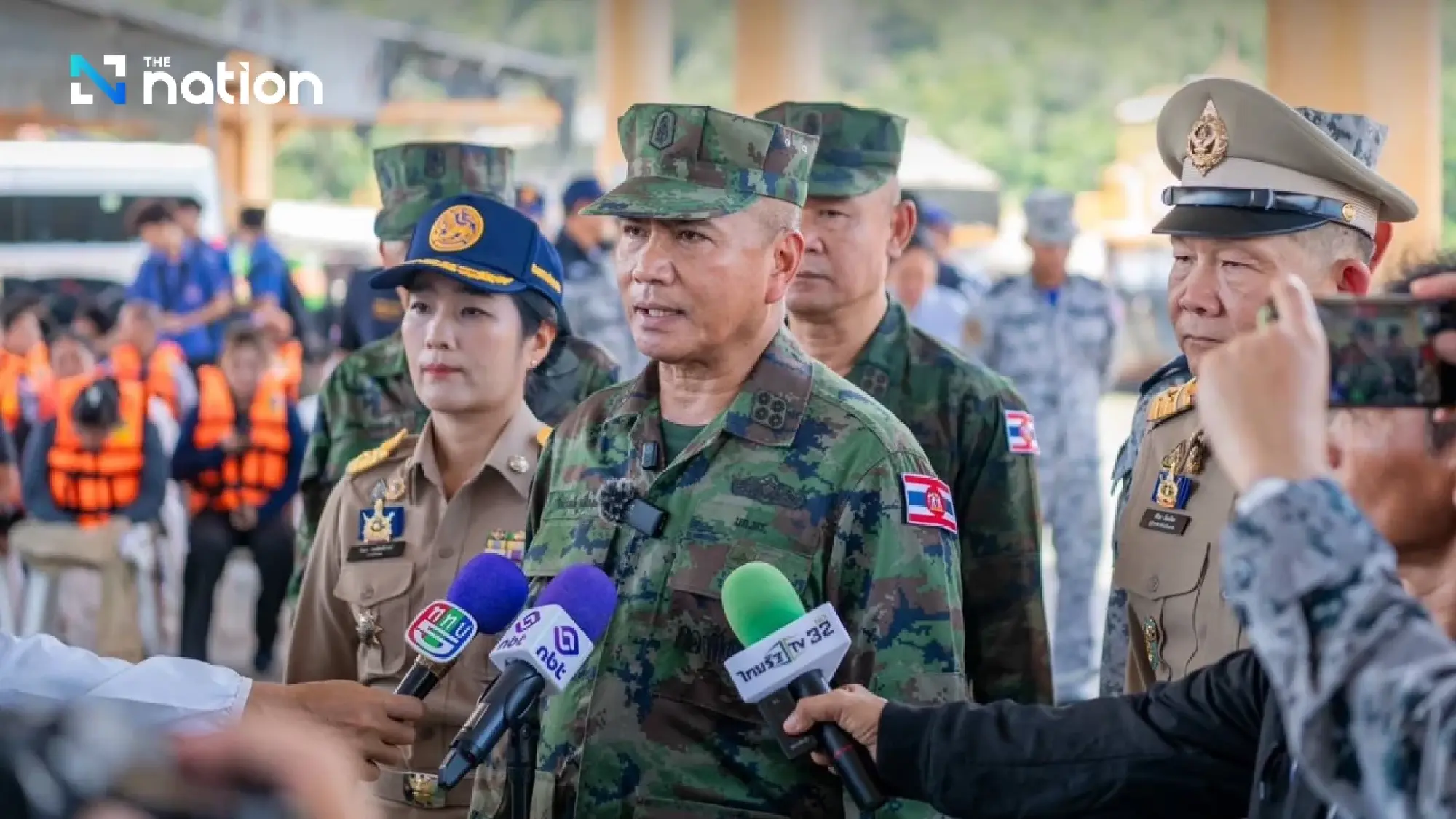 Navy chief says forces ready as Cambodia moves troops near Trat