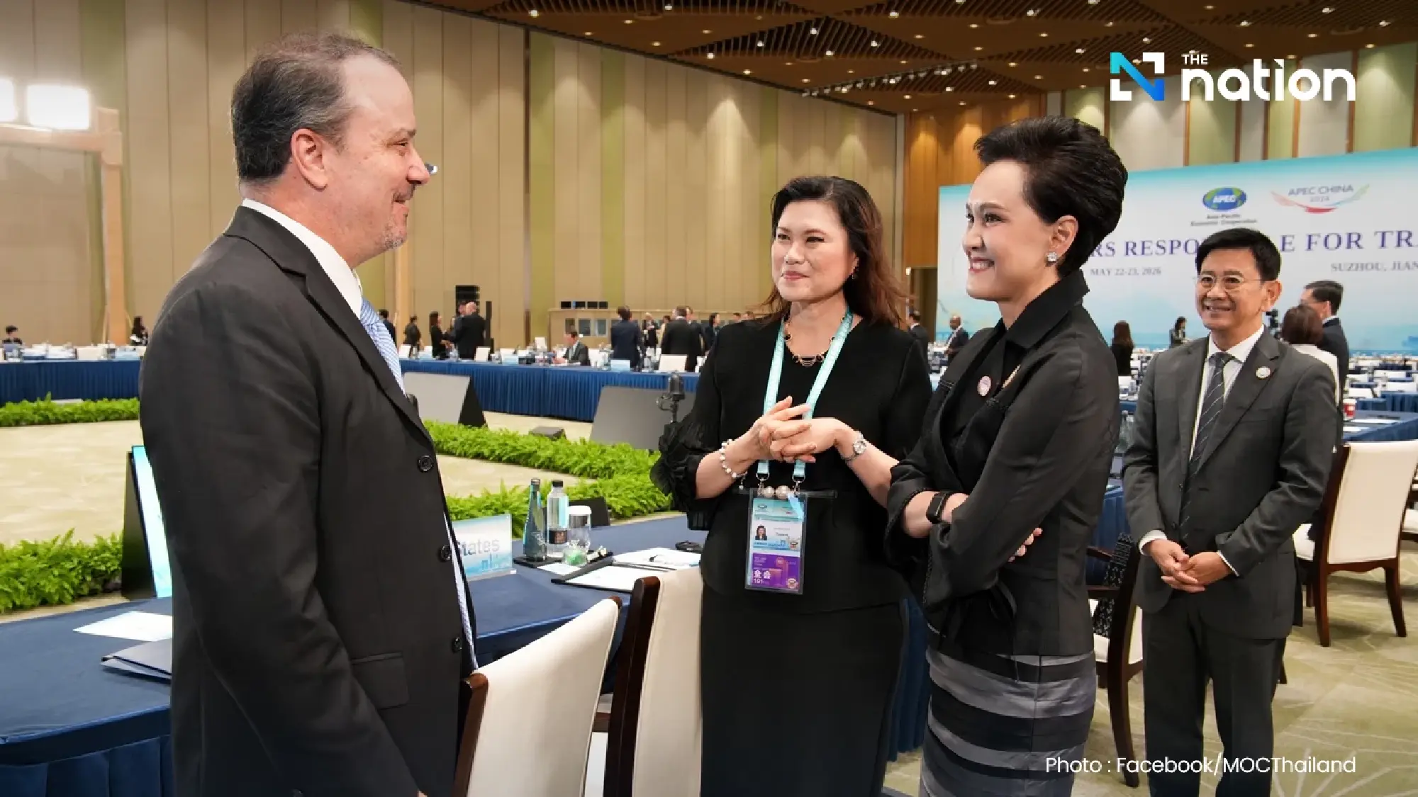 Thailand uses APEC trade forum to push deals, green supply chains
