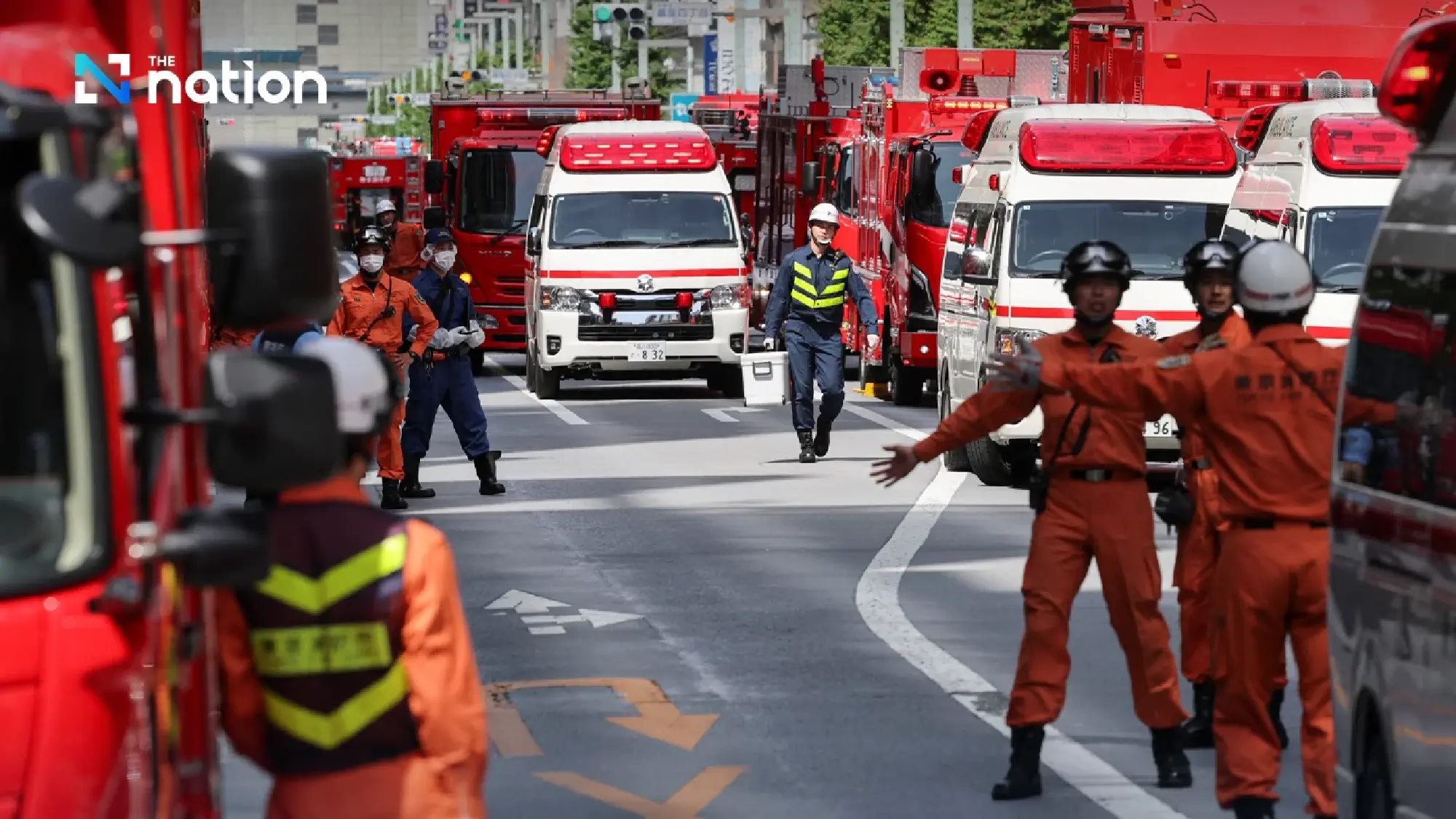 Central Tokyo Shopping Complex Locked Down after Liquid Sprayed near ATM