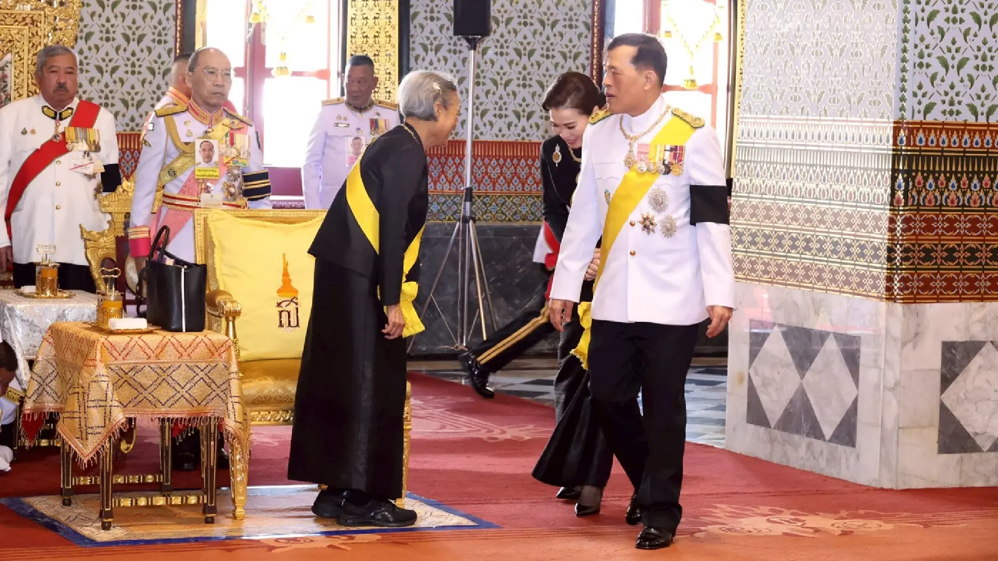 Their Majesties attend Coronation Day ceremony at Grand Palace