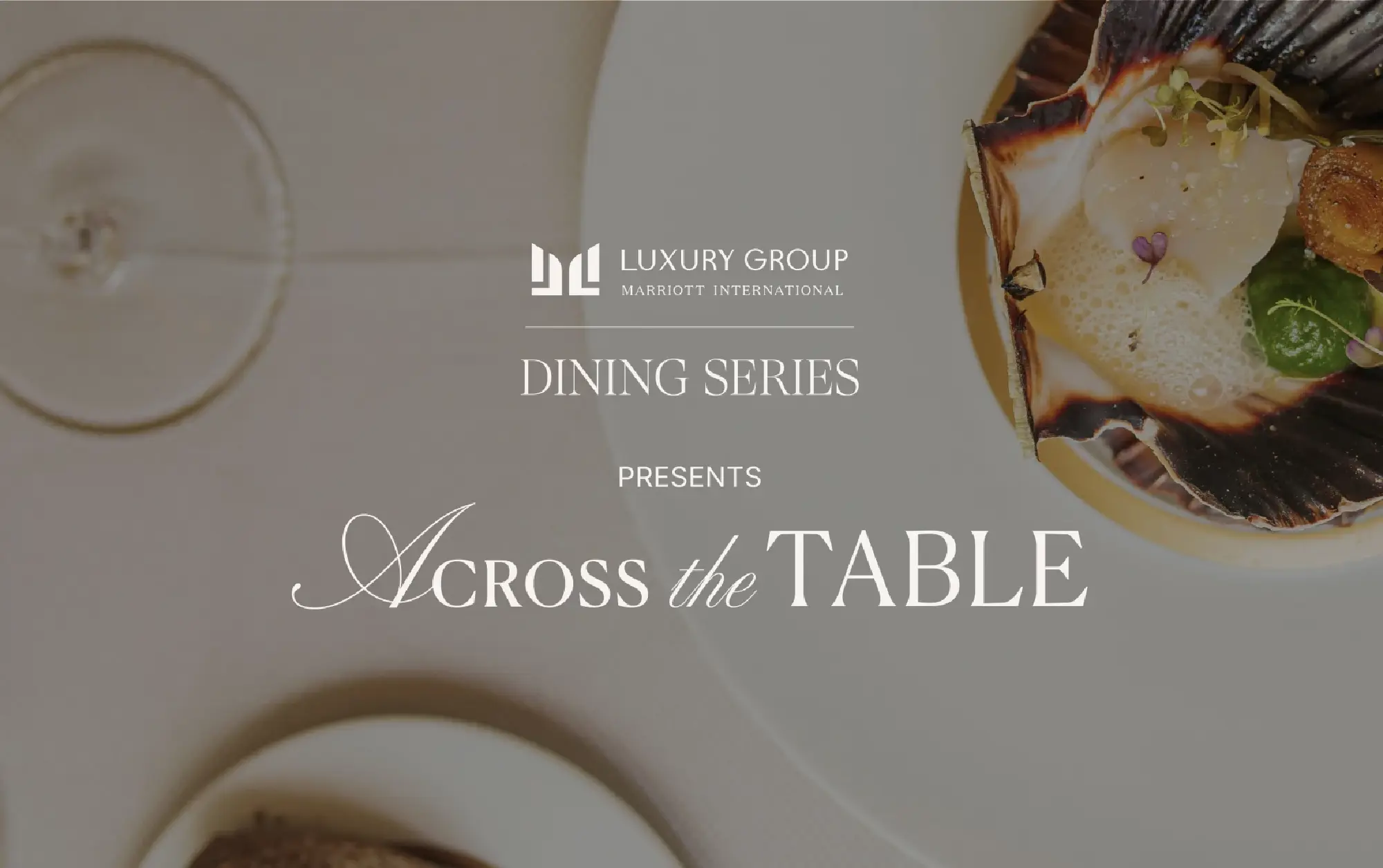 Marriott International Debuts 2026 Luxury Dining Series