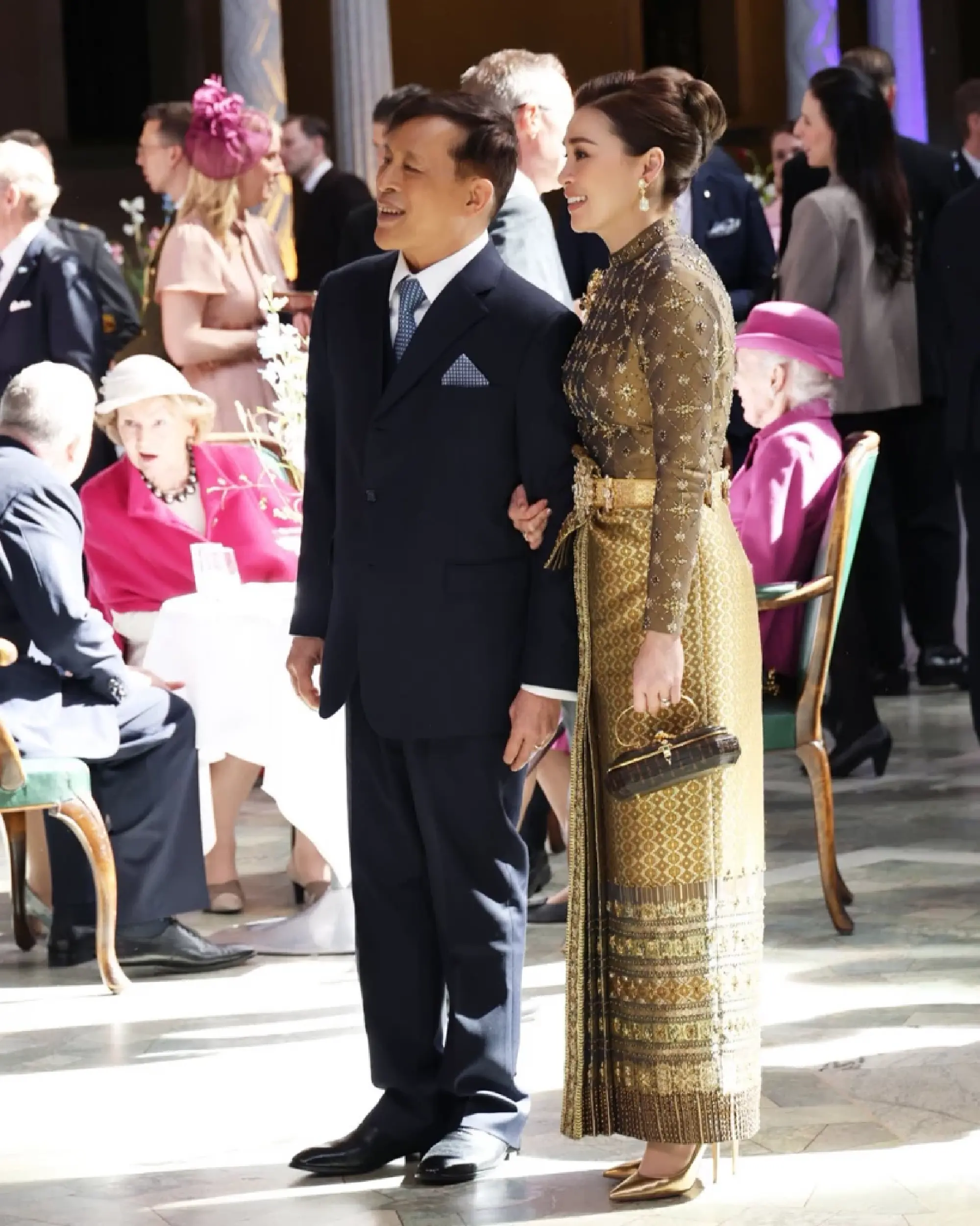 Thai King and Queen join 80th birthday celebrations for King Carl XVI Gustaf of Sweden