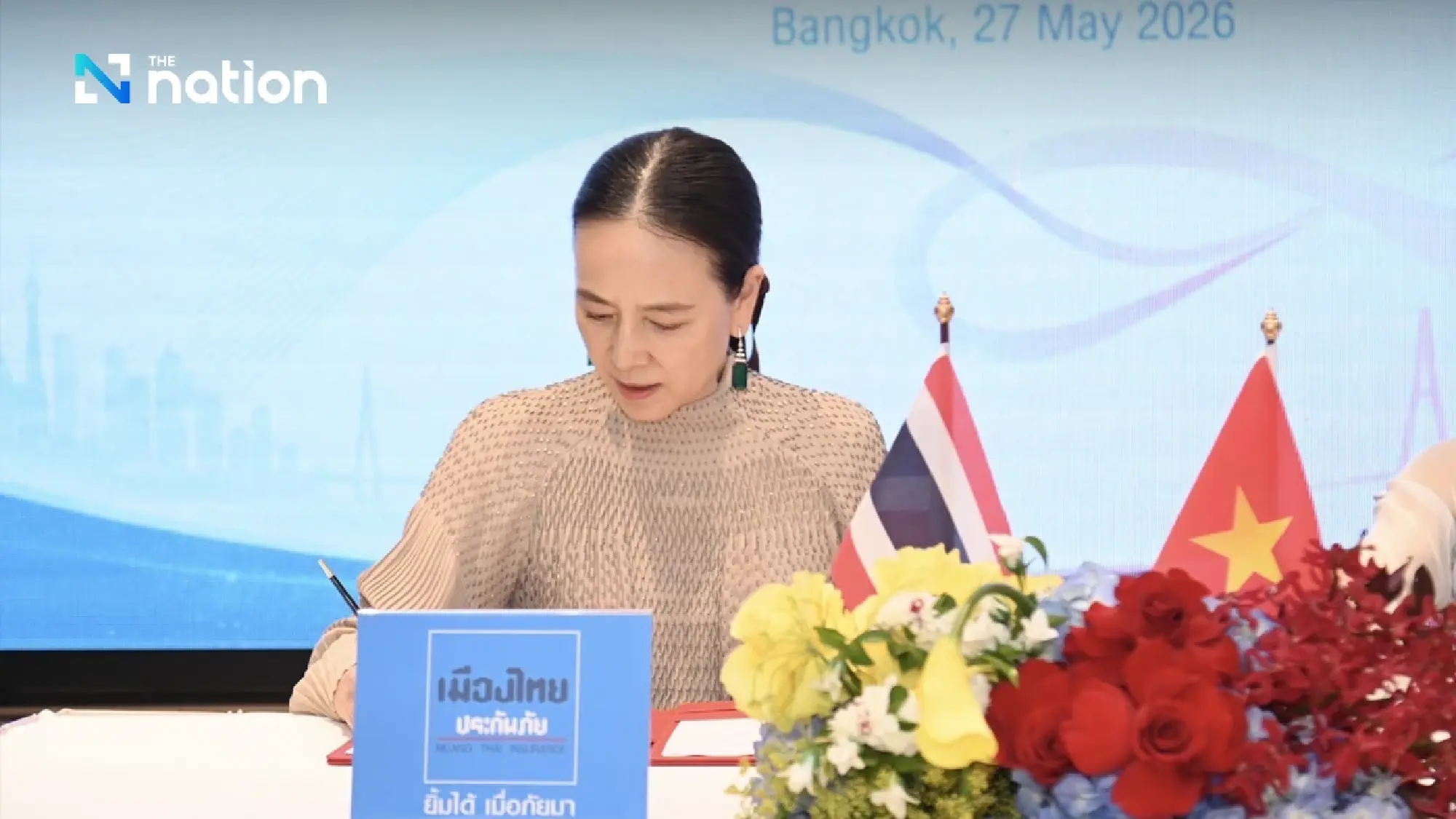 Muang Thai Insurance Signs Strategic MOU with Vietjet Group to Strengthen Business Cooperation and Enhance Thailand-Vietnam Connectivity Through Sports and Culture