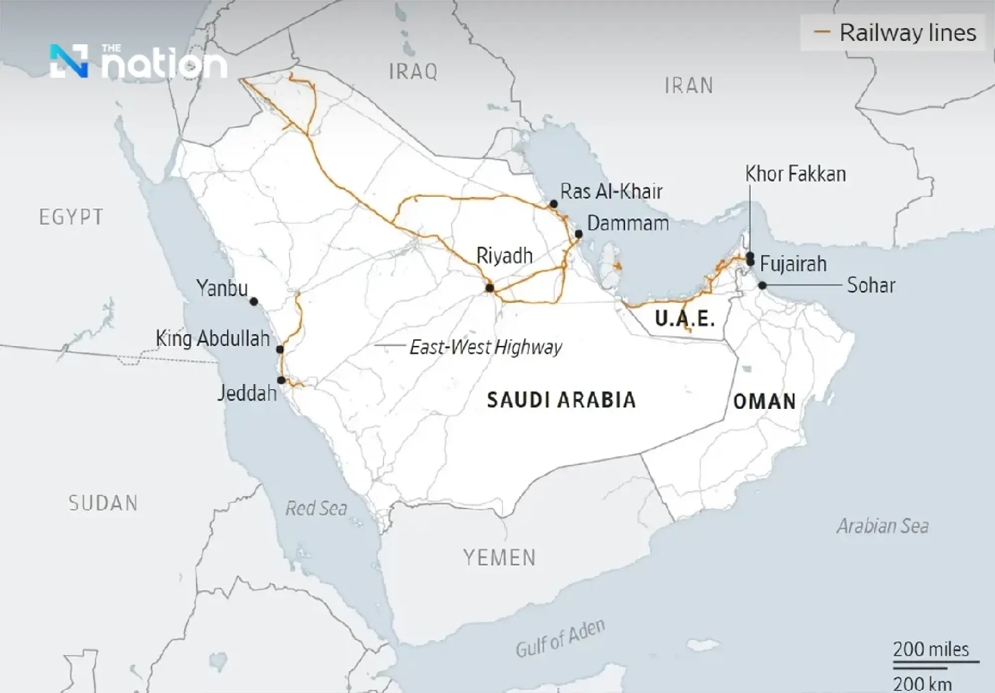 From sea to sand — Gulf logistics miracle keeps trade moving