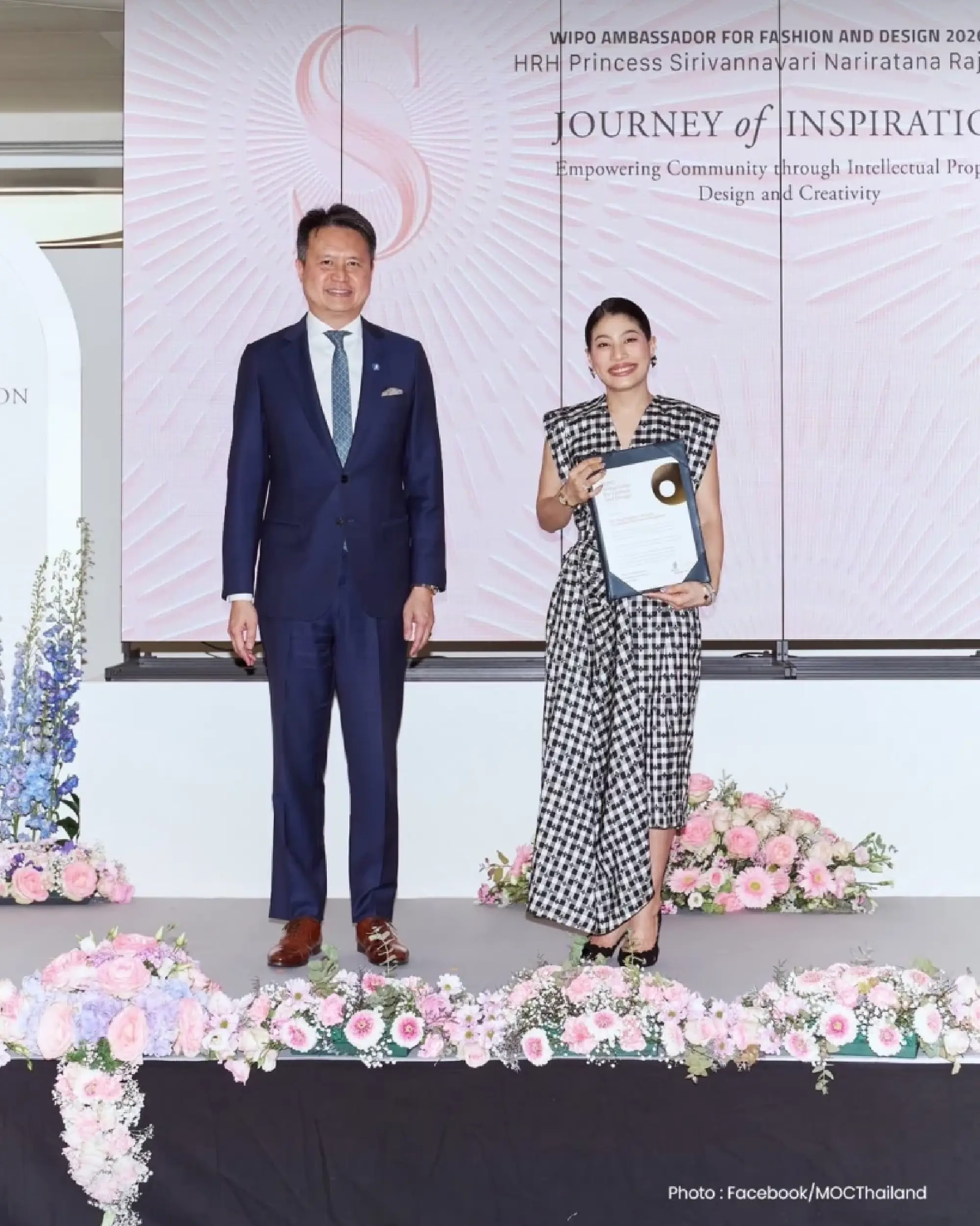 Princess Sirivannavari appointed WIPO fashion and design ambassador