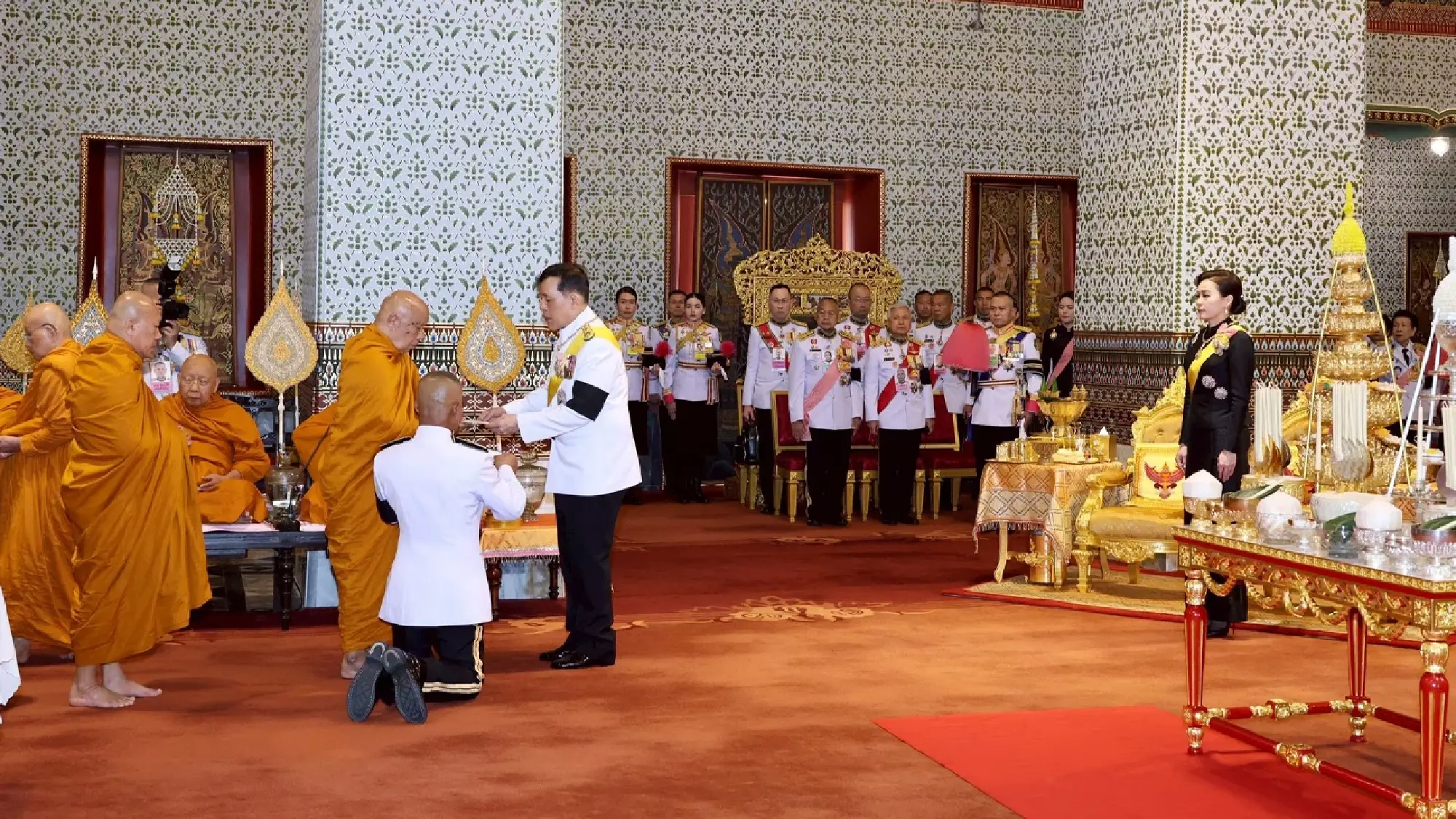 Their Majesties attend Coronation Day ceremony at Grand Palace