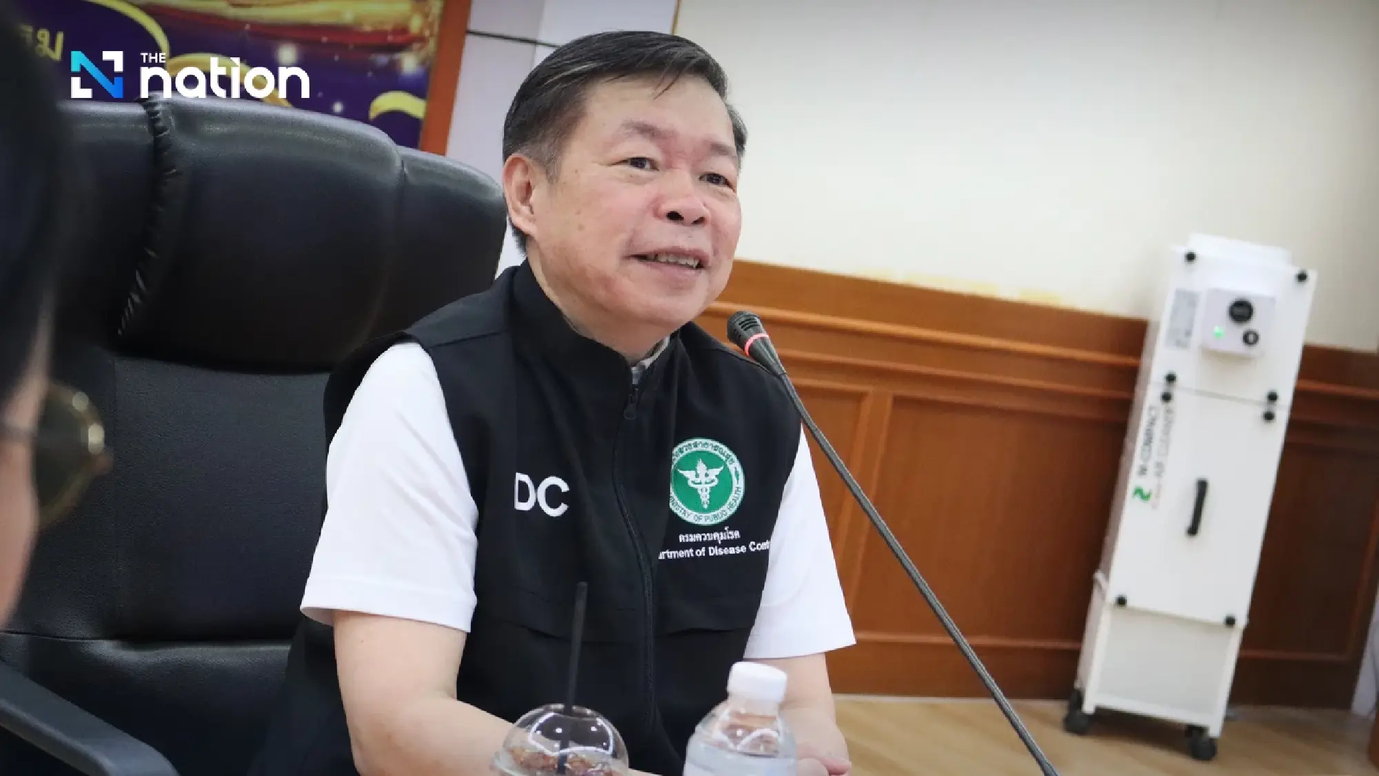 Dr Montien Kanasawat, director-general of the DDC
