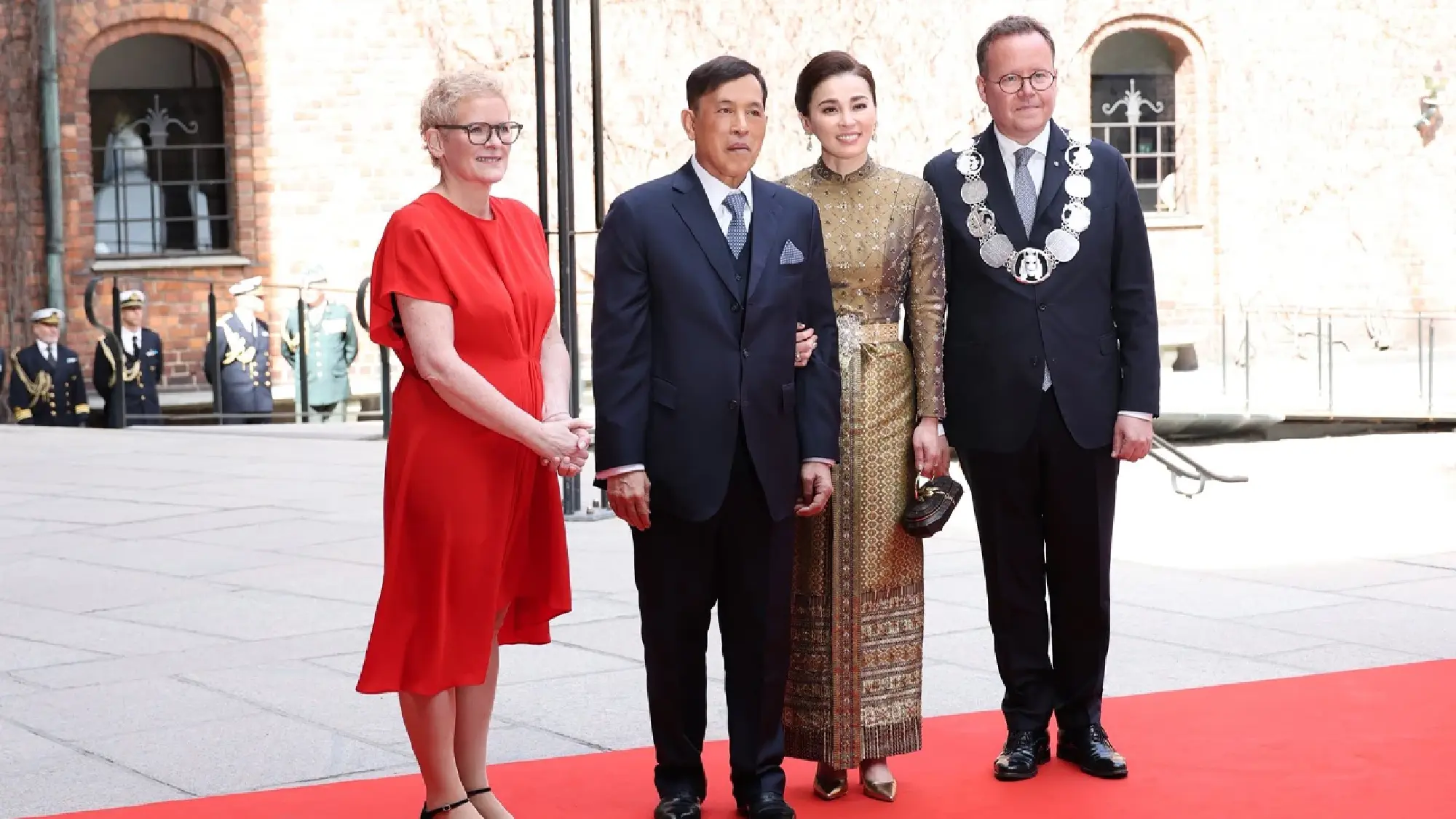 Thai King and Queen join 80th birthday celebrations for King Carl XVI Gustaf of Sweden