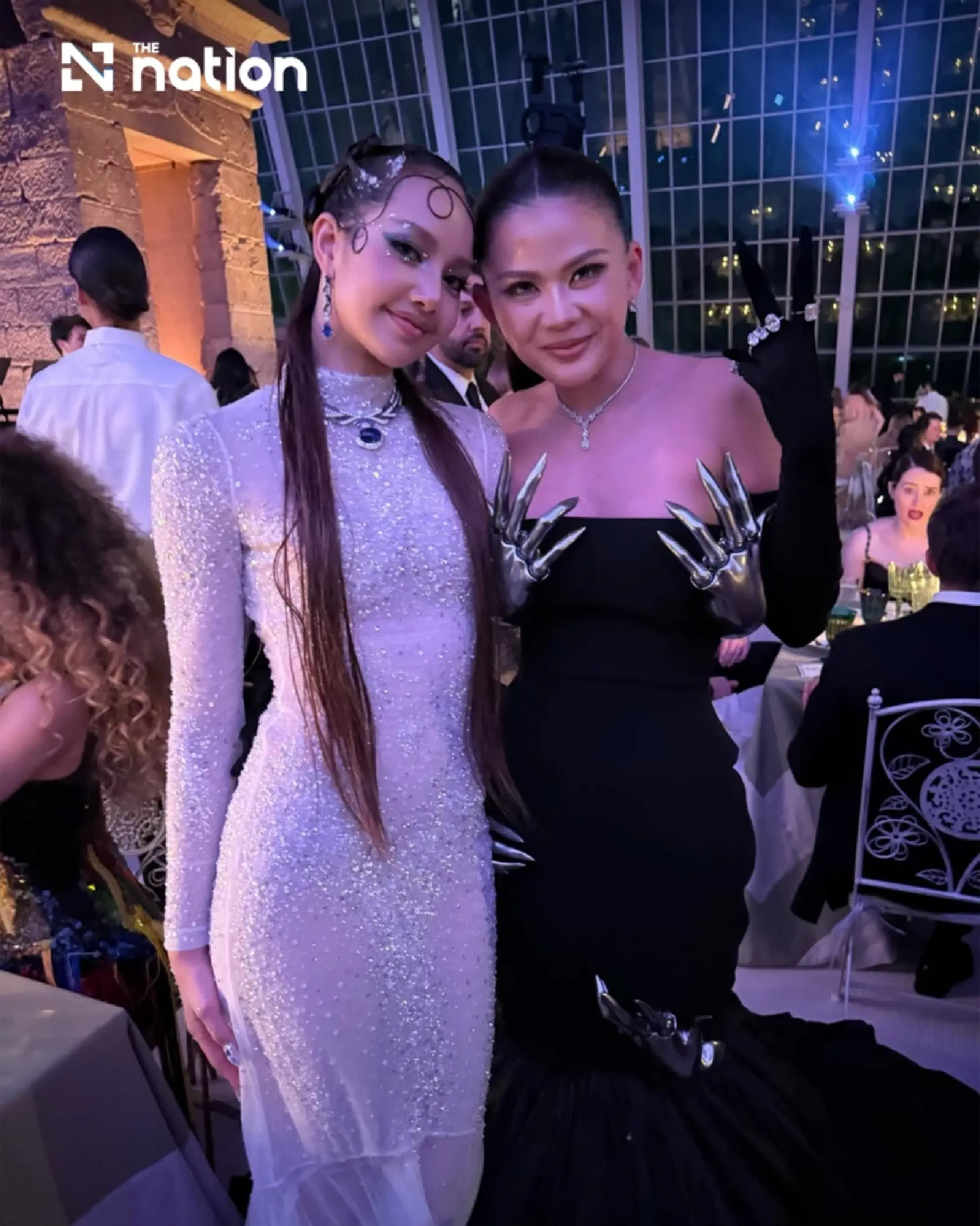 Lisa Manobal and Nichapat “Parn” Suphap light up Met Gala 2026 in matching Robert Wun looks