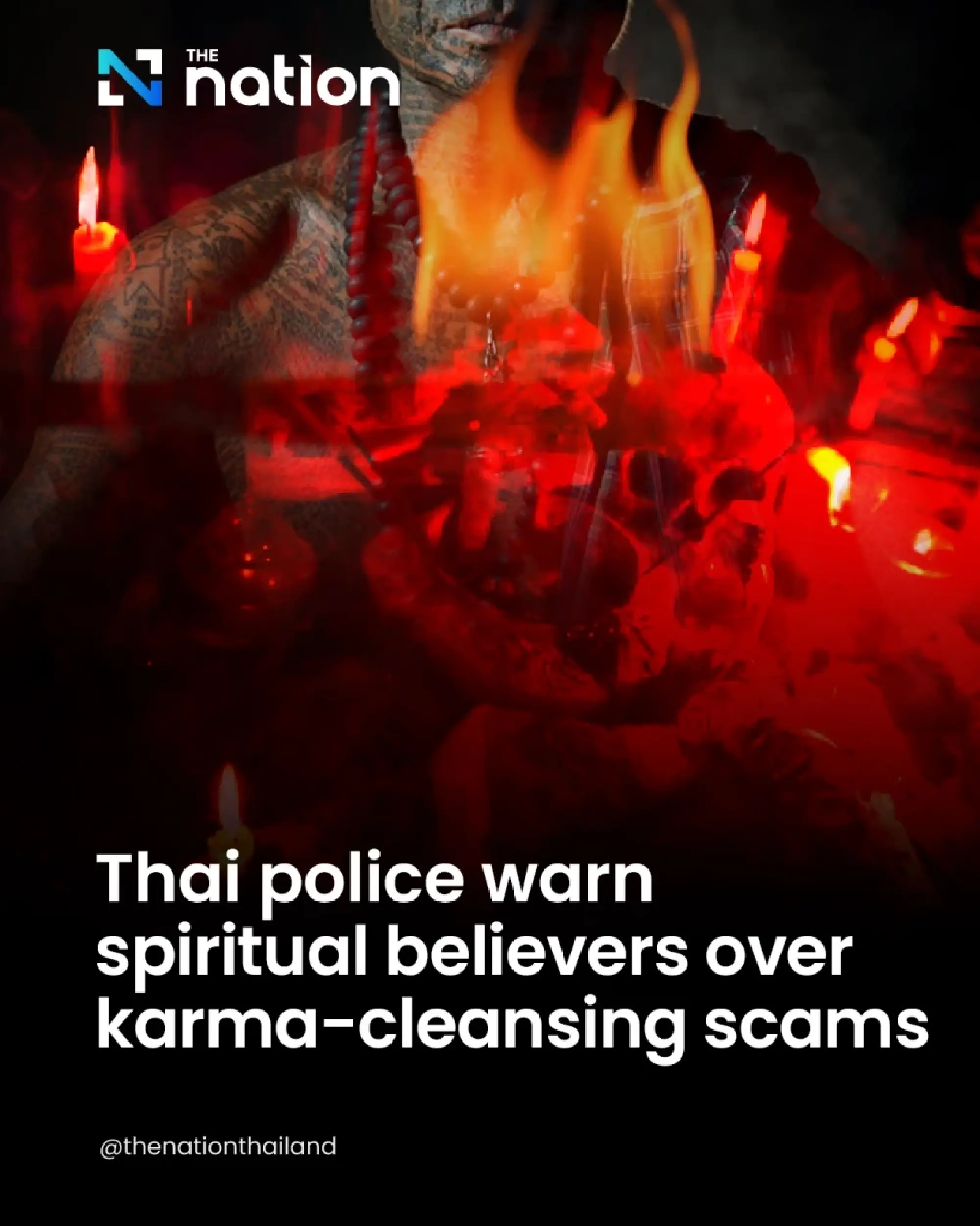 Thai police warn spiritual believers over karma-cleansing scams