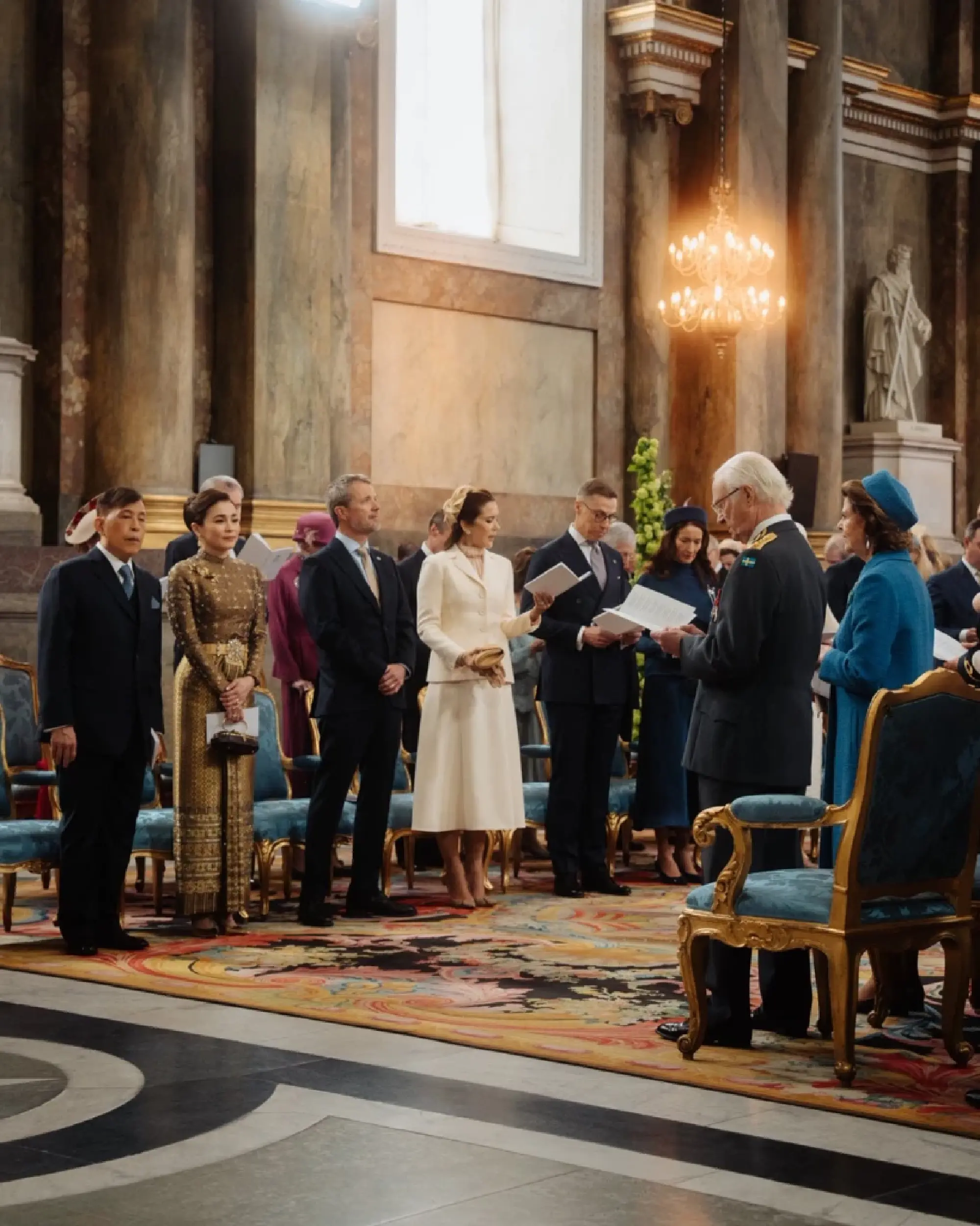 Thai King and Queen join 80th birthday celebrations for King Carl XVI Gustaf of Sweden
