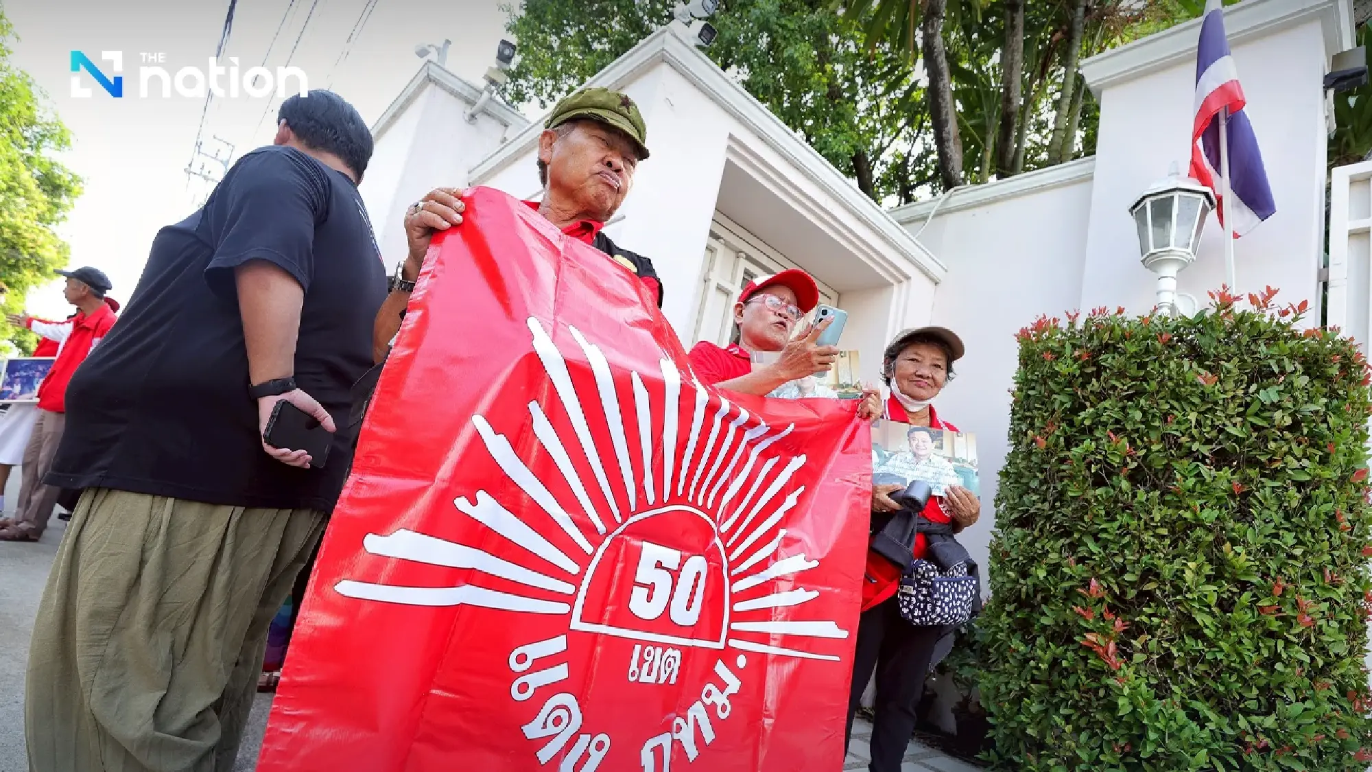 Thaksin returns home after parole as PM says he is ‘glad’