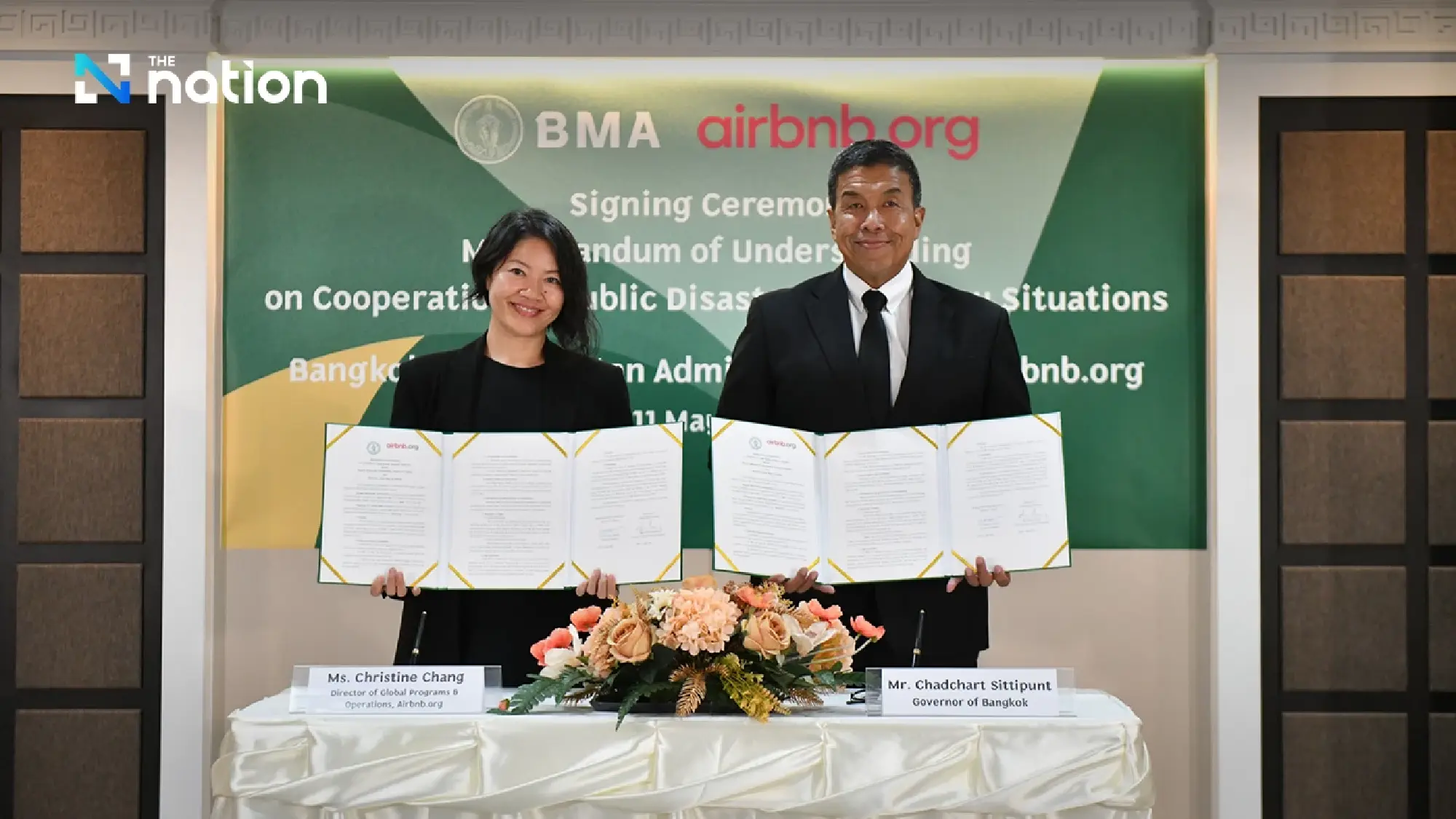 BMA, Airbnb.org strengthen emergency housing response in Bangkok
