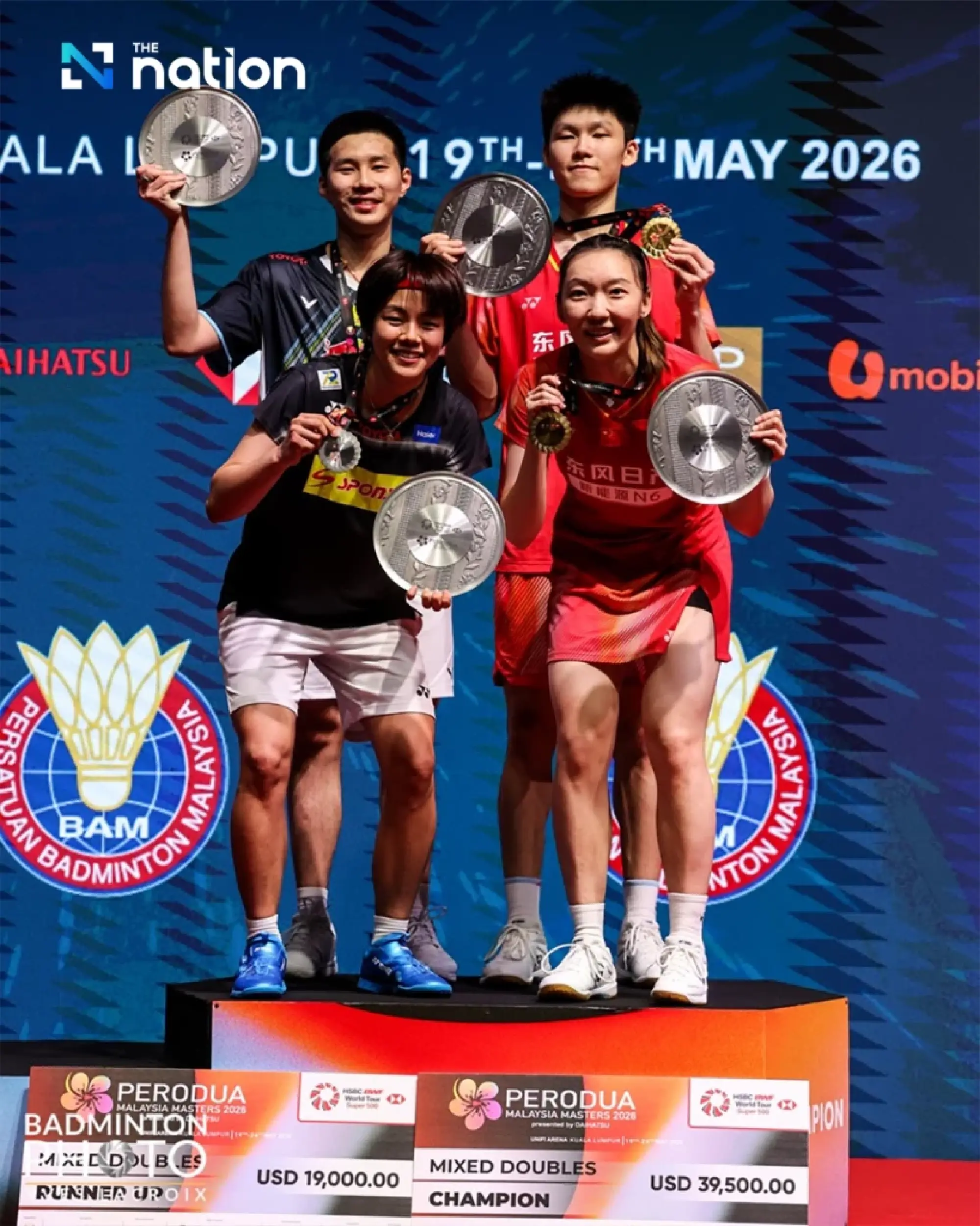 Ratchanok stuns China’s top seed to win third Malaysia Masters title
