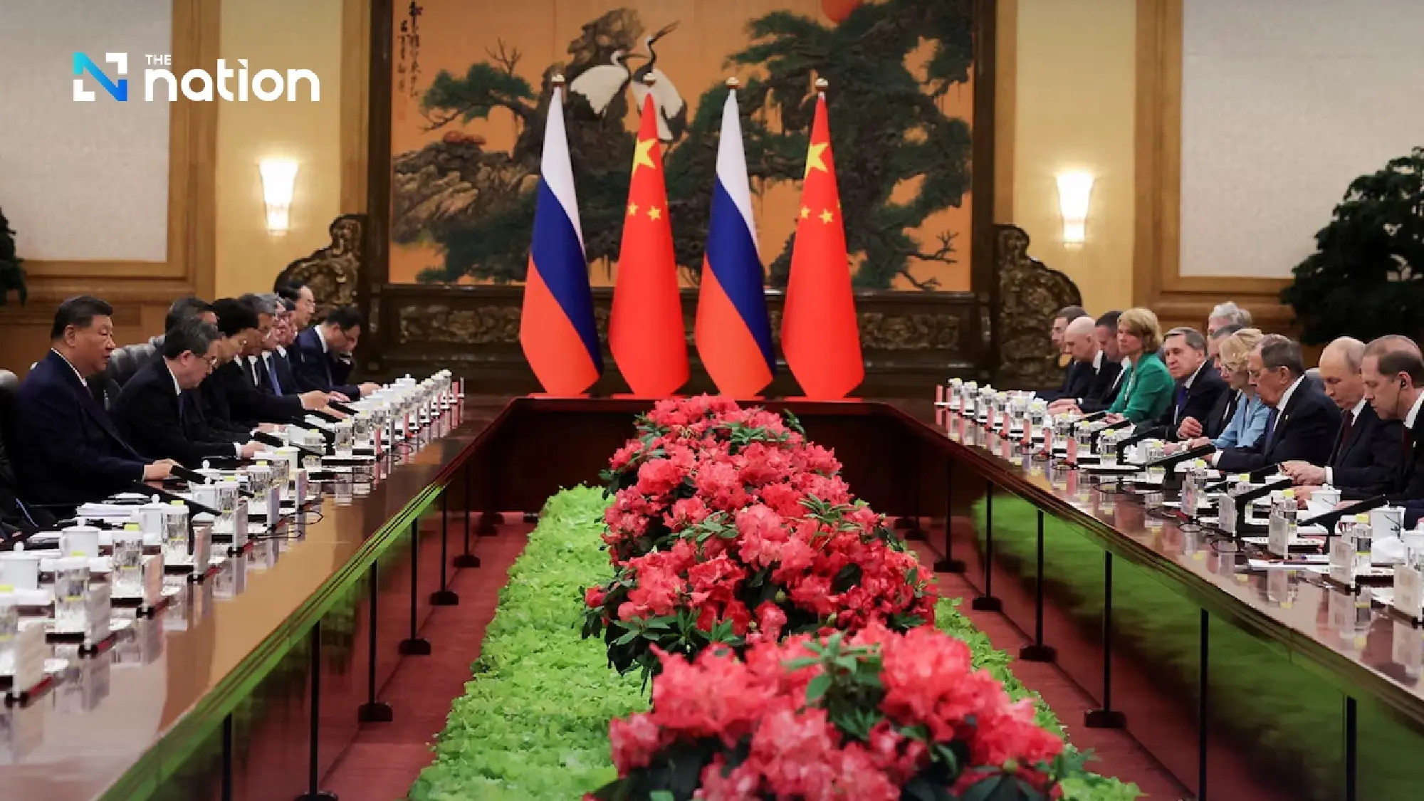Xi and Putin stress strategic ties and energy security in Beijing
