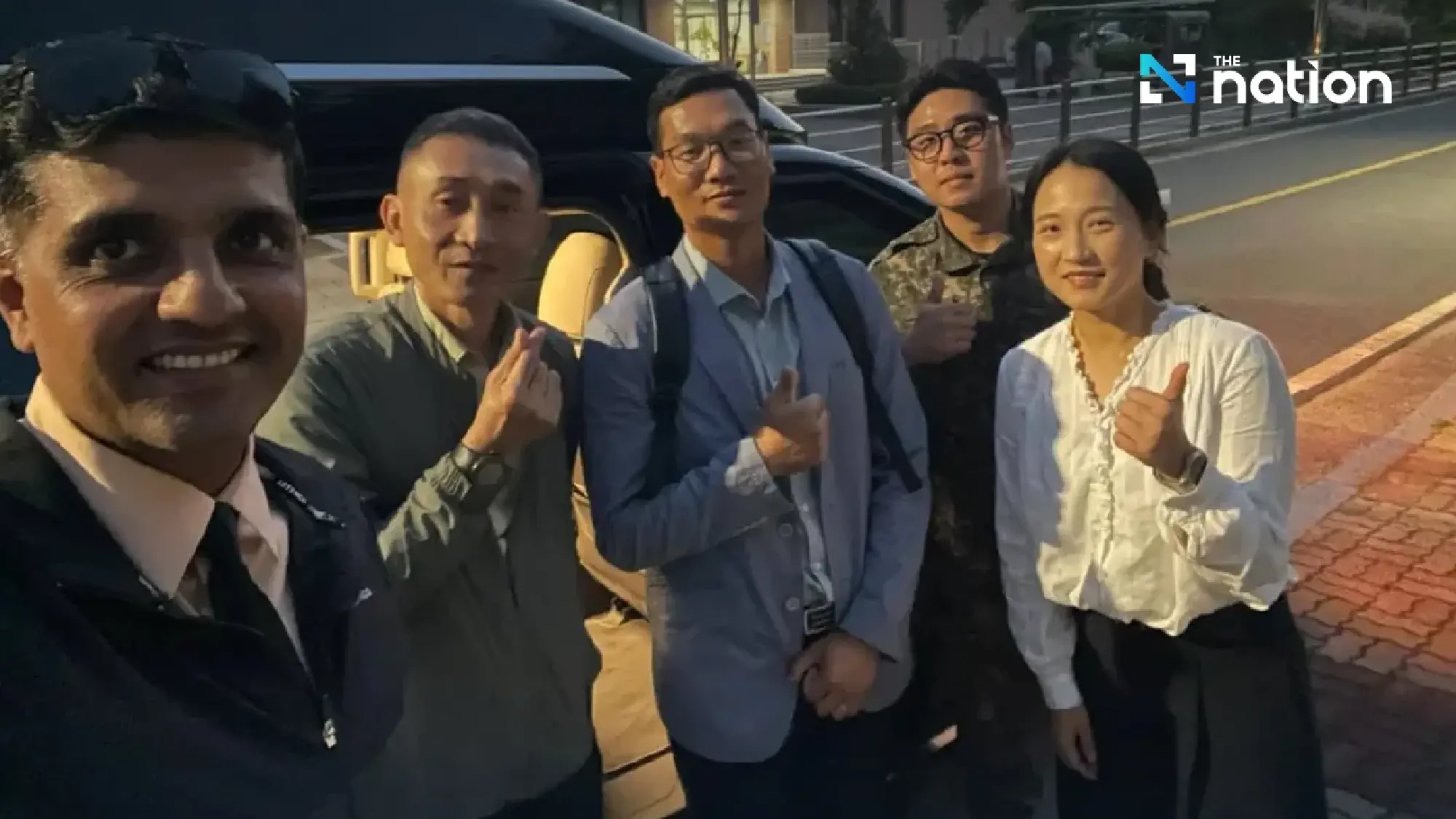 Thai colonel praised after roadside rescue in South Korea