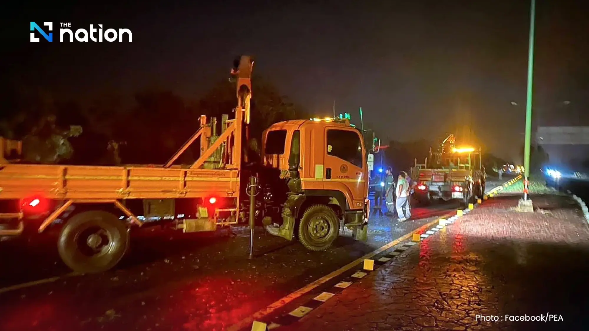 Elderly woman killed as summer storms bring down power poles