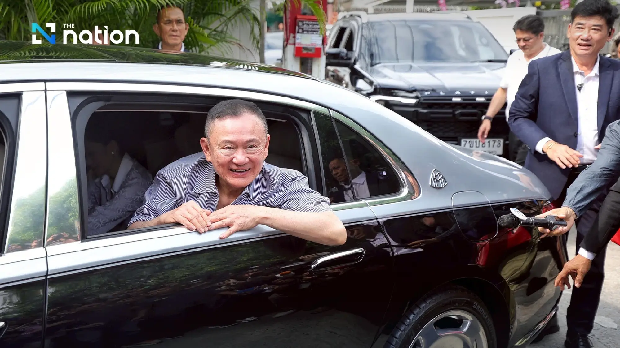 Thaksin returns home after parole as PM says he is ‘glad’