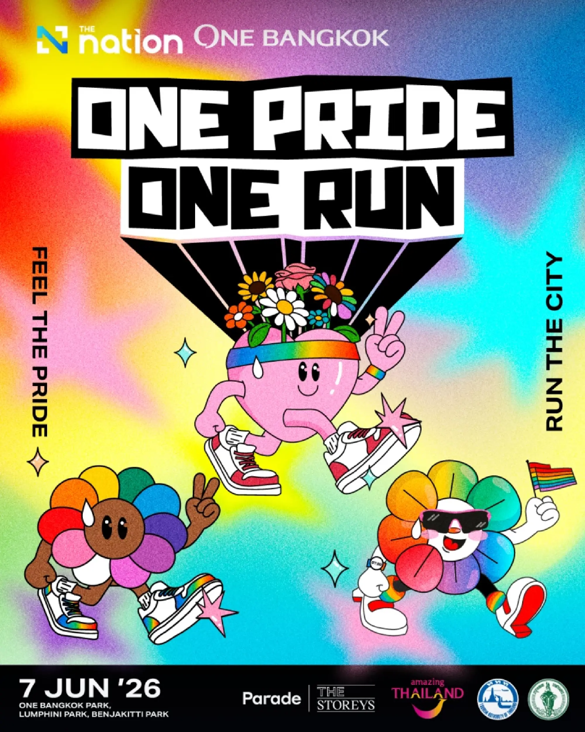 One Bangkok Hosts 'One Bangkok One Pride One Run 2026', a Celebration of All Diversities This 7th June