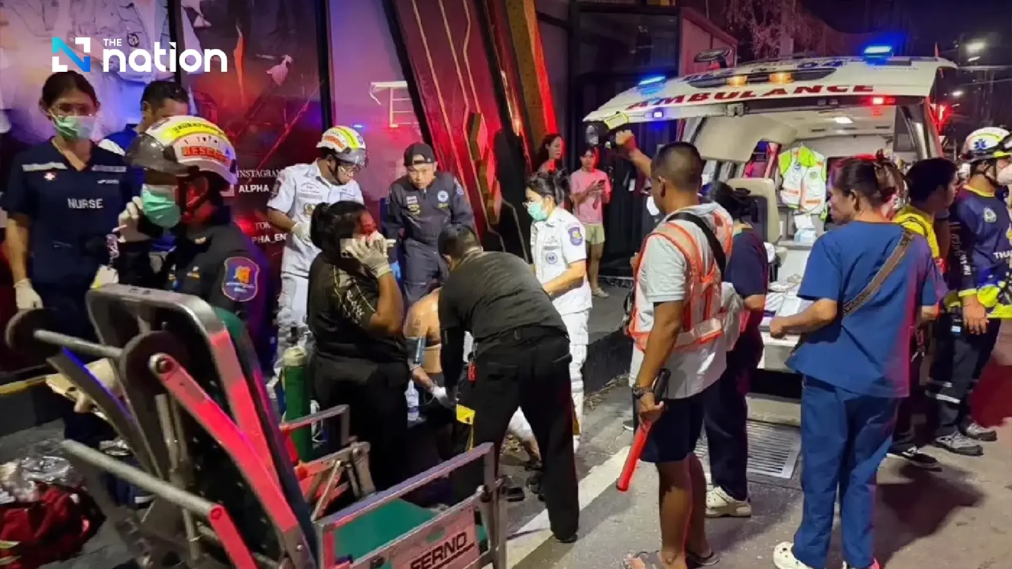 Pattaya hotel rooftop fire injures four, no deaths reported